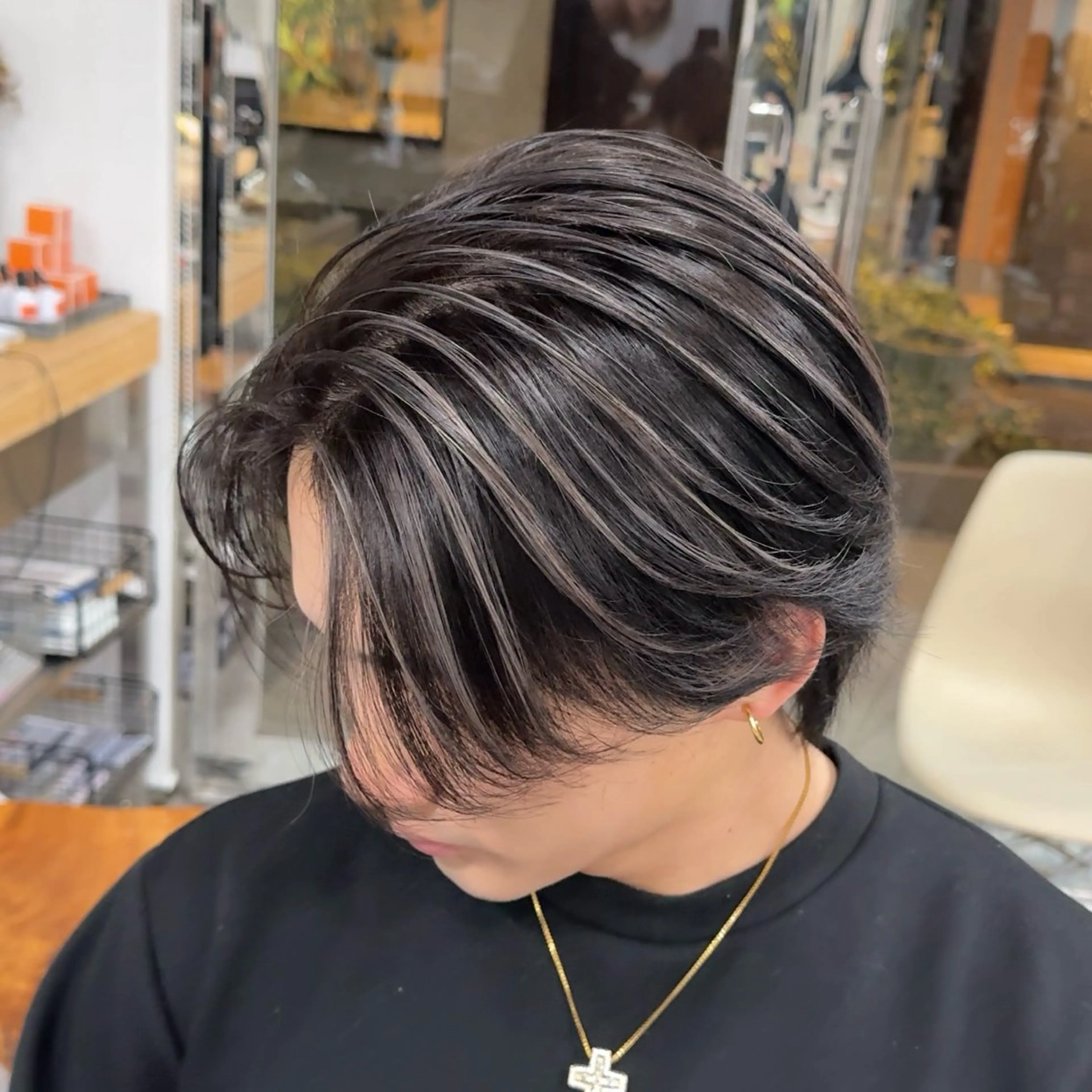 カラー メンズ KAIRI/大宮/ メンズバレイヤージュのヘアスタイル