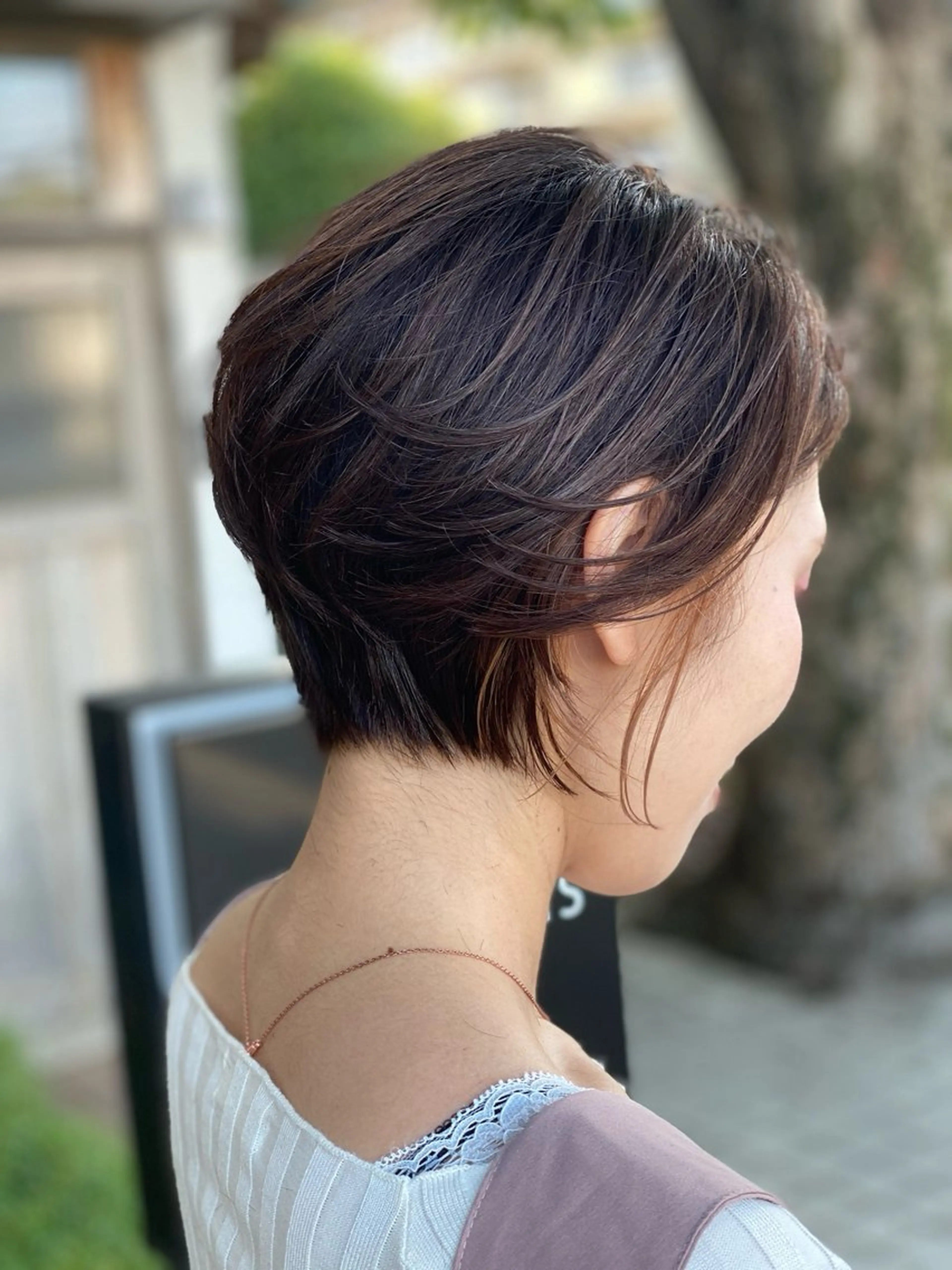 ショート ラピスキーズ 寺本のヘアスタイル