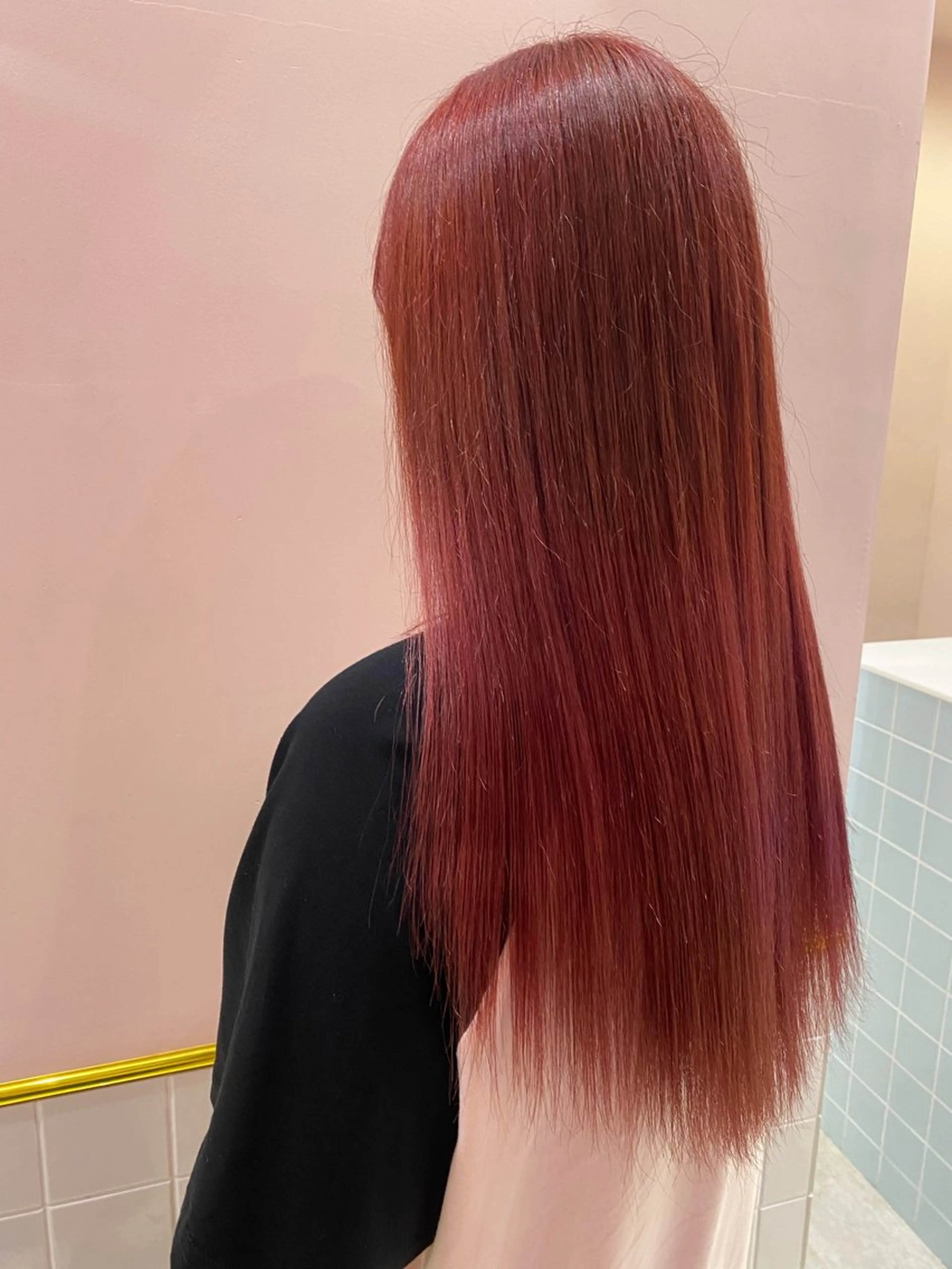 ロング カラー 美優🦕ツヤ髪 /ハイトーン🩶のヘアスタイル