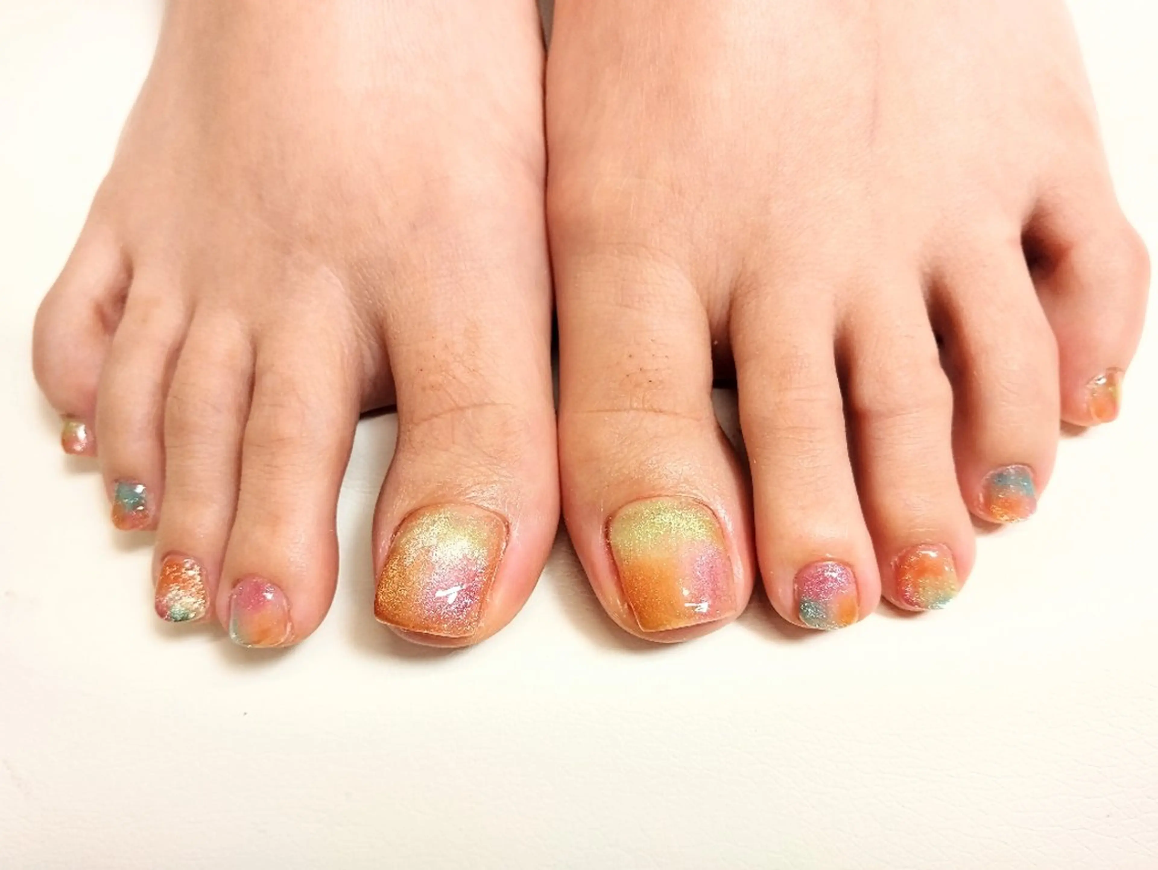 ネイル フットネイル マグネットネイル フットネイル ＤI'A ネイルサロンのネイルデザイン