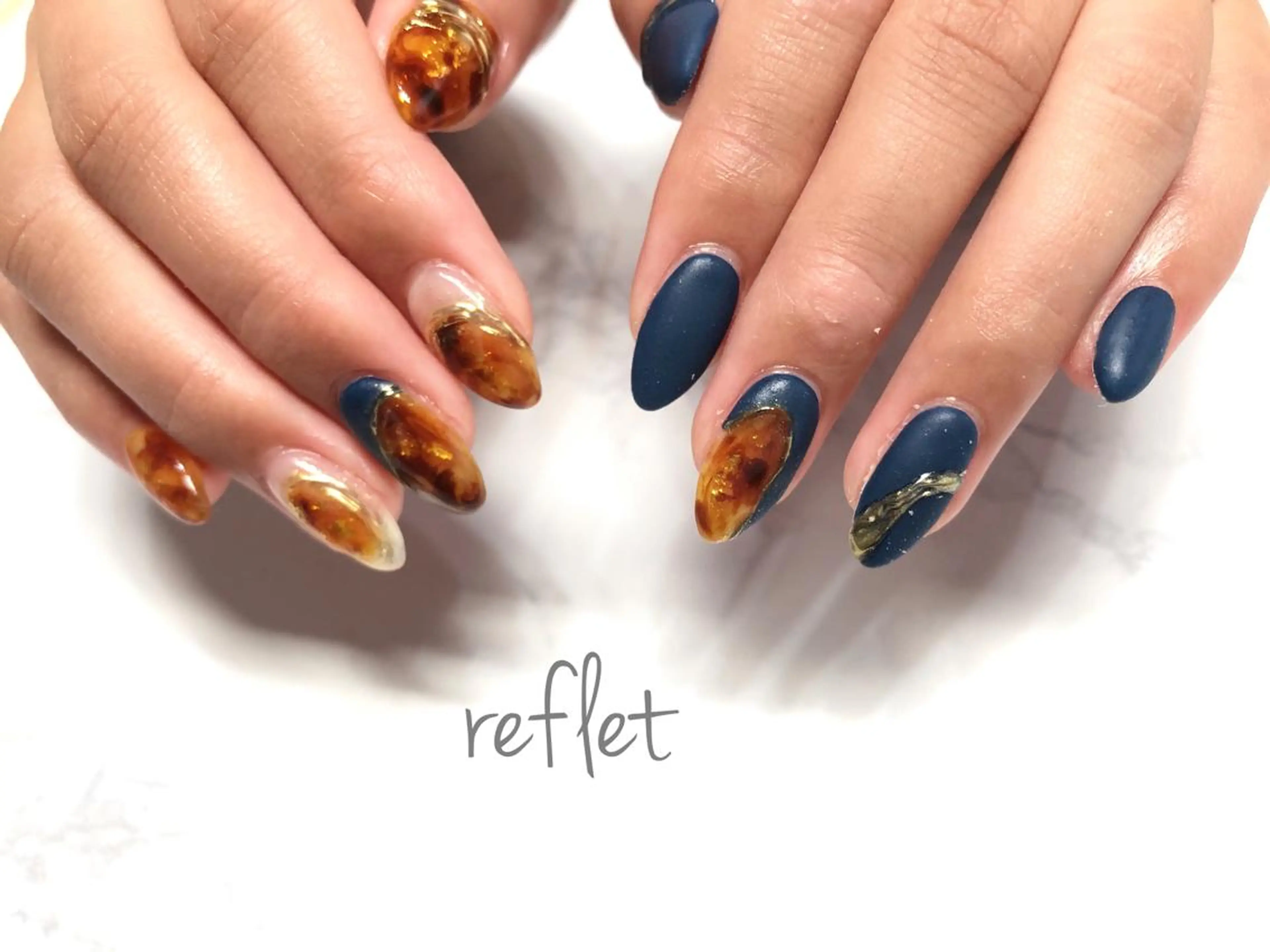 ネイル ハンドネイル reflet nailのネイルデザイン