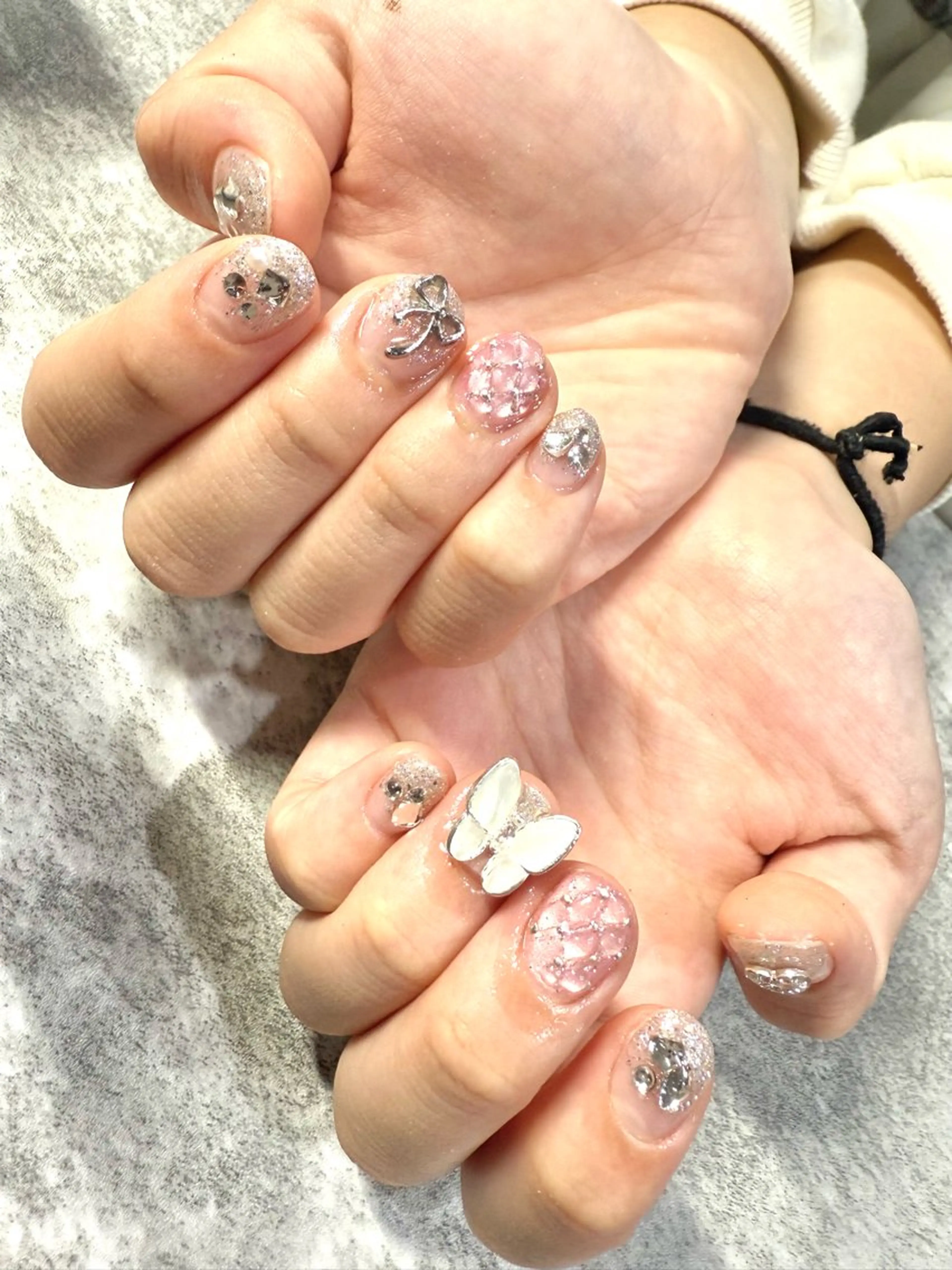 ネイル 成人式 ハンドネイル ★Rinail... .のネイルデザイン