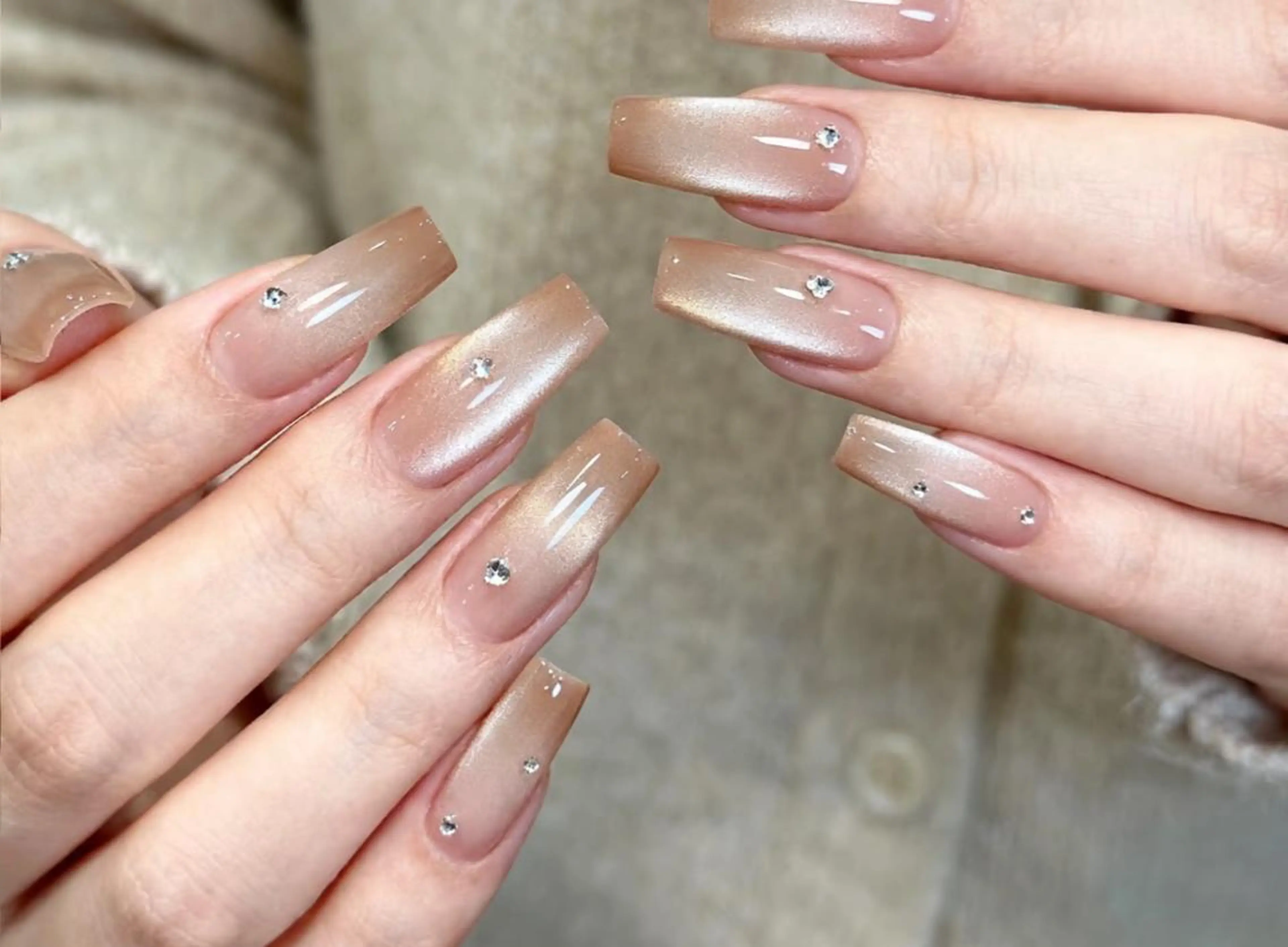 ネイル ハンドネイル ハンドケア 🍑 momo_nailのネイルデザイン