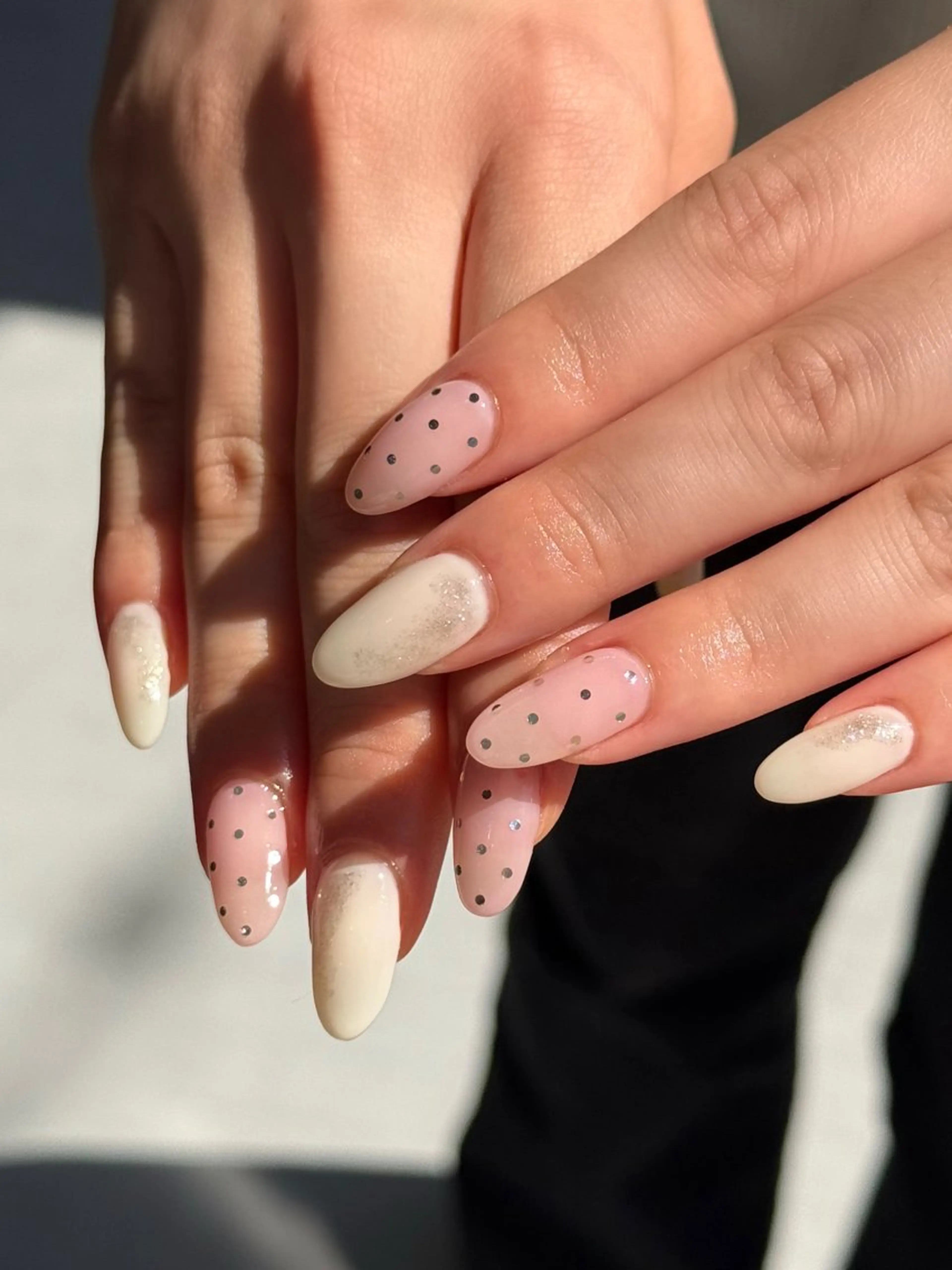 ネイル パステルネイル ピンク ハンドネイル MISATO ネイリスト福岡/薬院のネイルデザイン