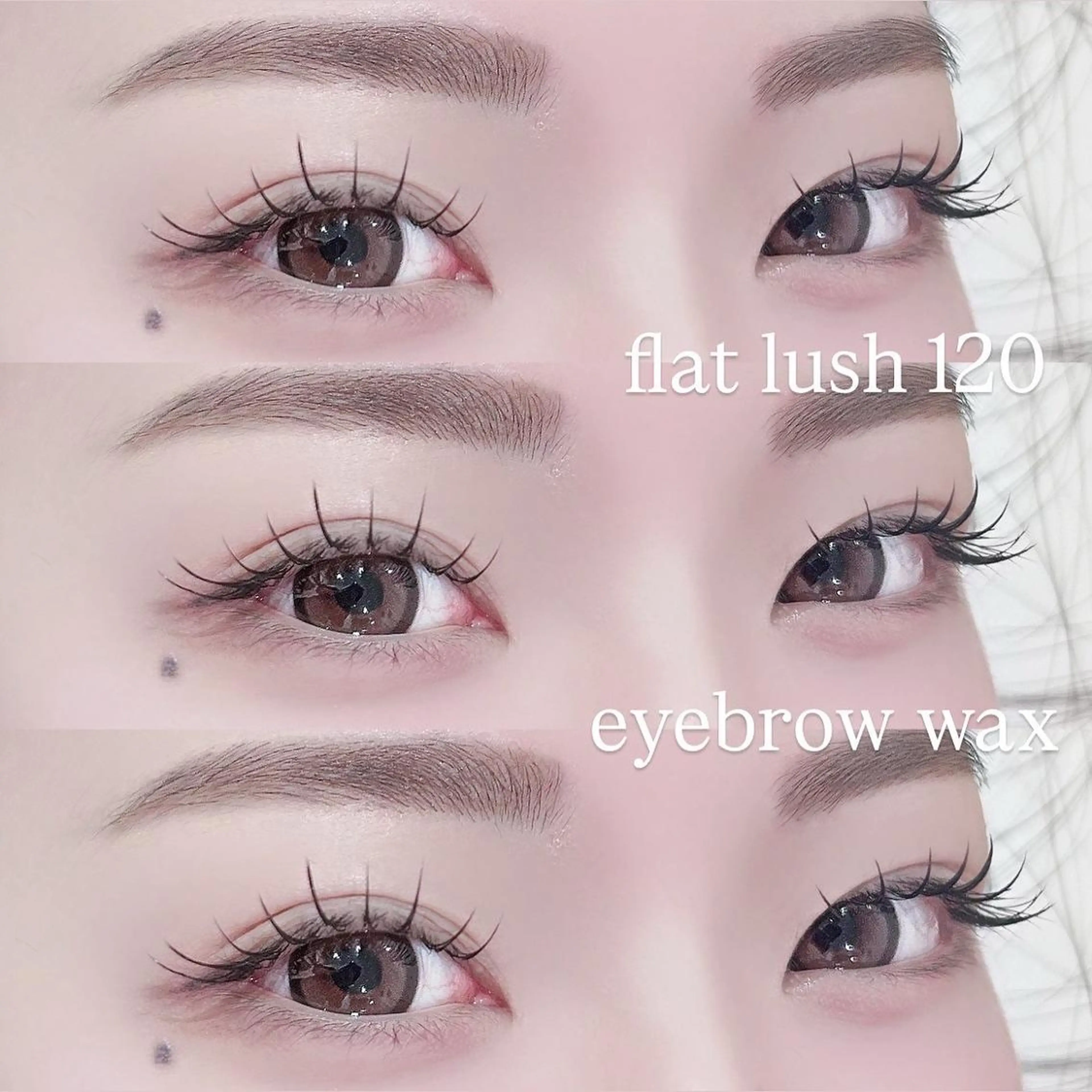 マツエク・マツパ バインドロック 束感まつ毛 フラットラッシュ 韓国風マツエク パリジェンヌラッシュリフト mizuki/束感 まつげ/似合わせ眉のマツエク・マツパデザイン