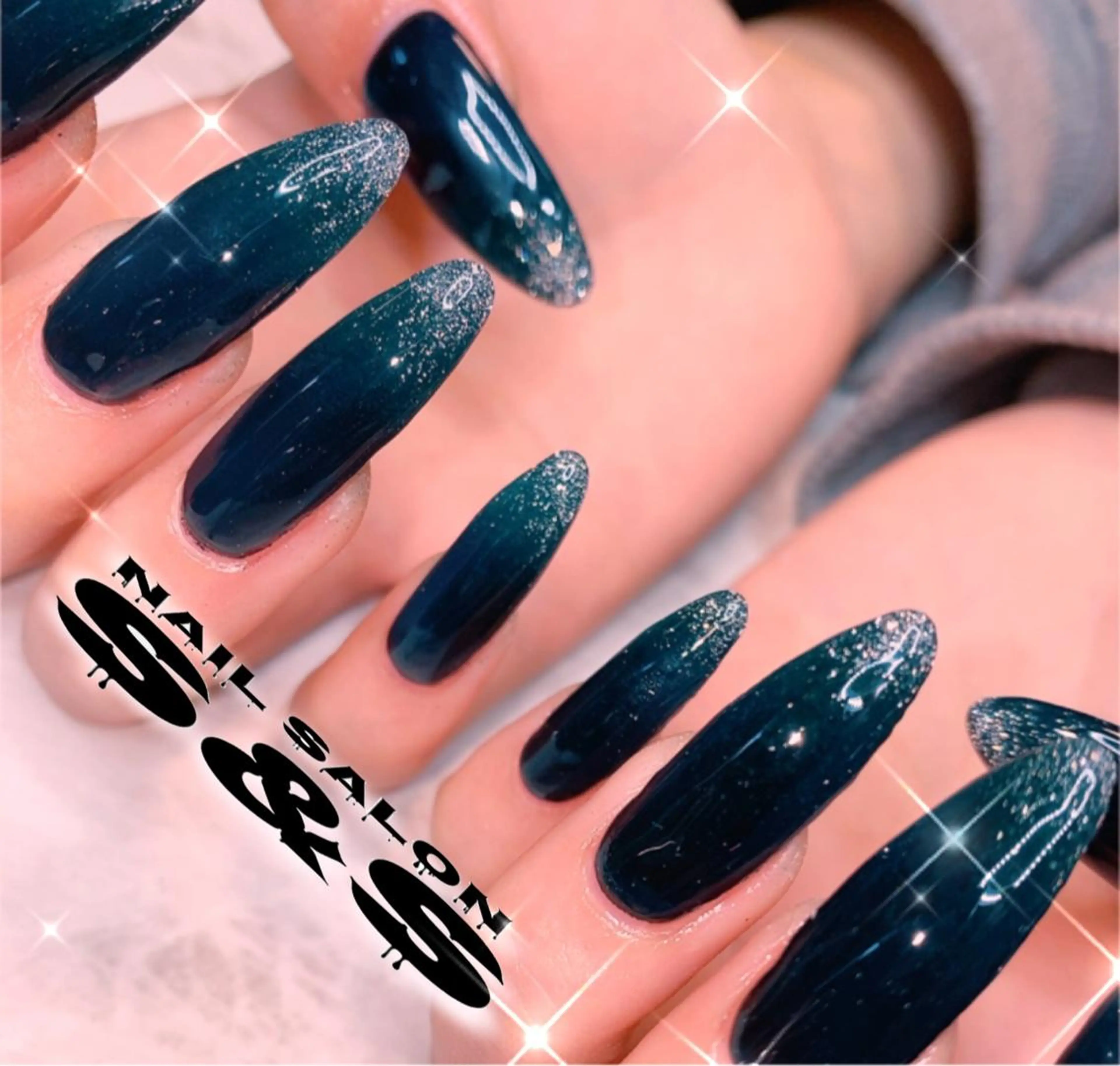 ネイル 長さ出し メンズネイル 持ち込み スカルプネイル S&S 村田小百合のネイルデザイン