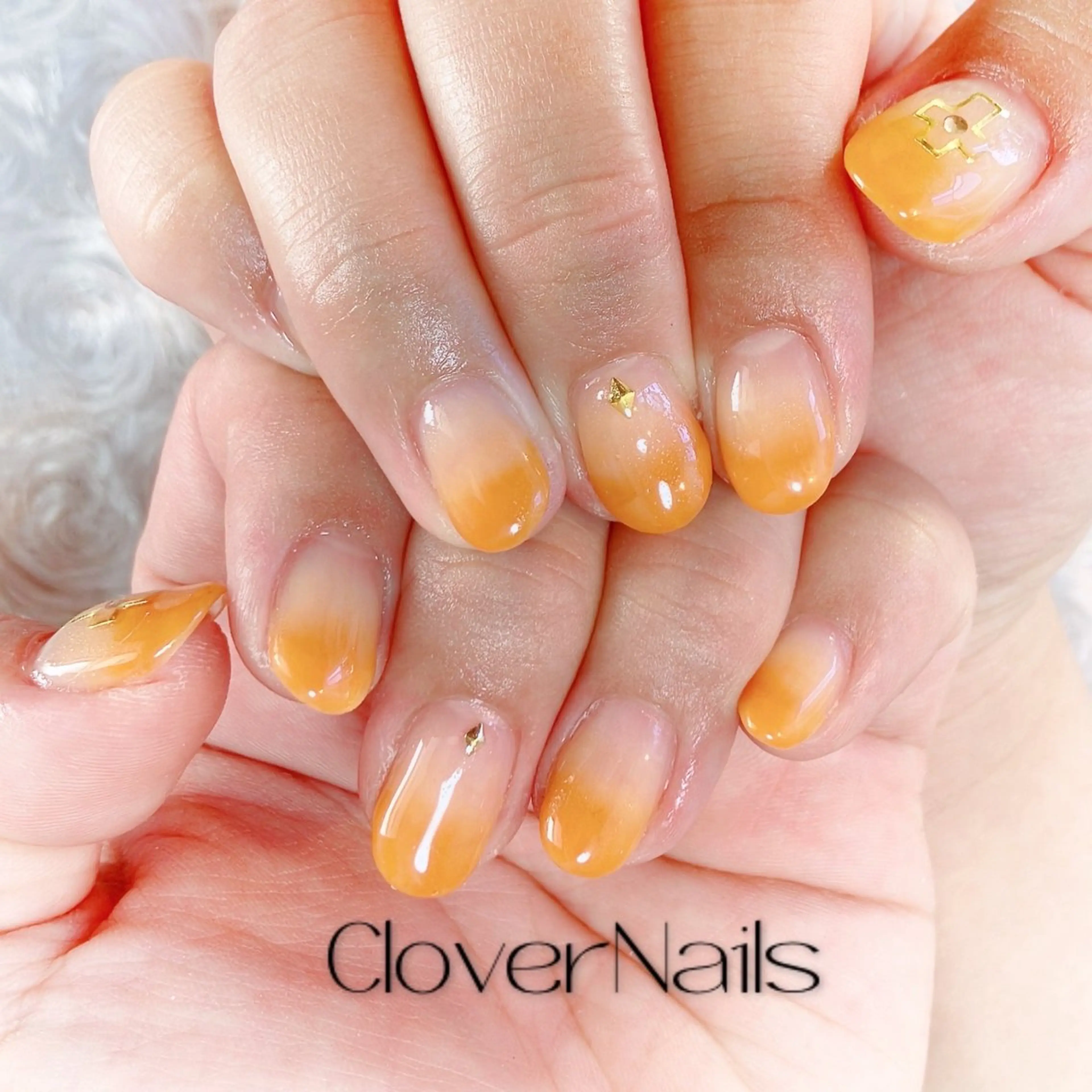 ネイル ハンドネイル 自宅ネイルサロン クロバーネイルのネイルデザイン