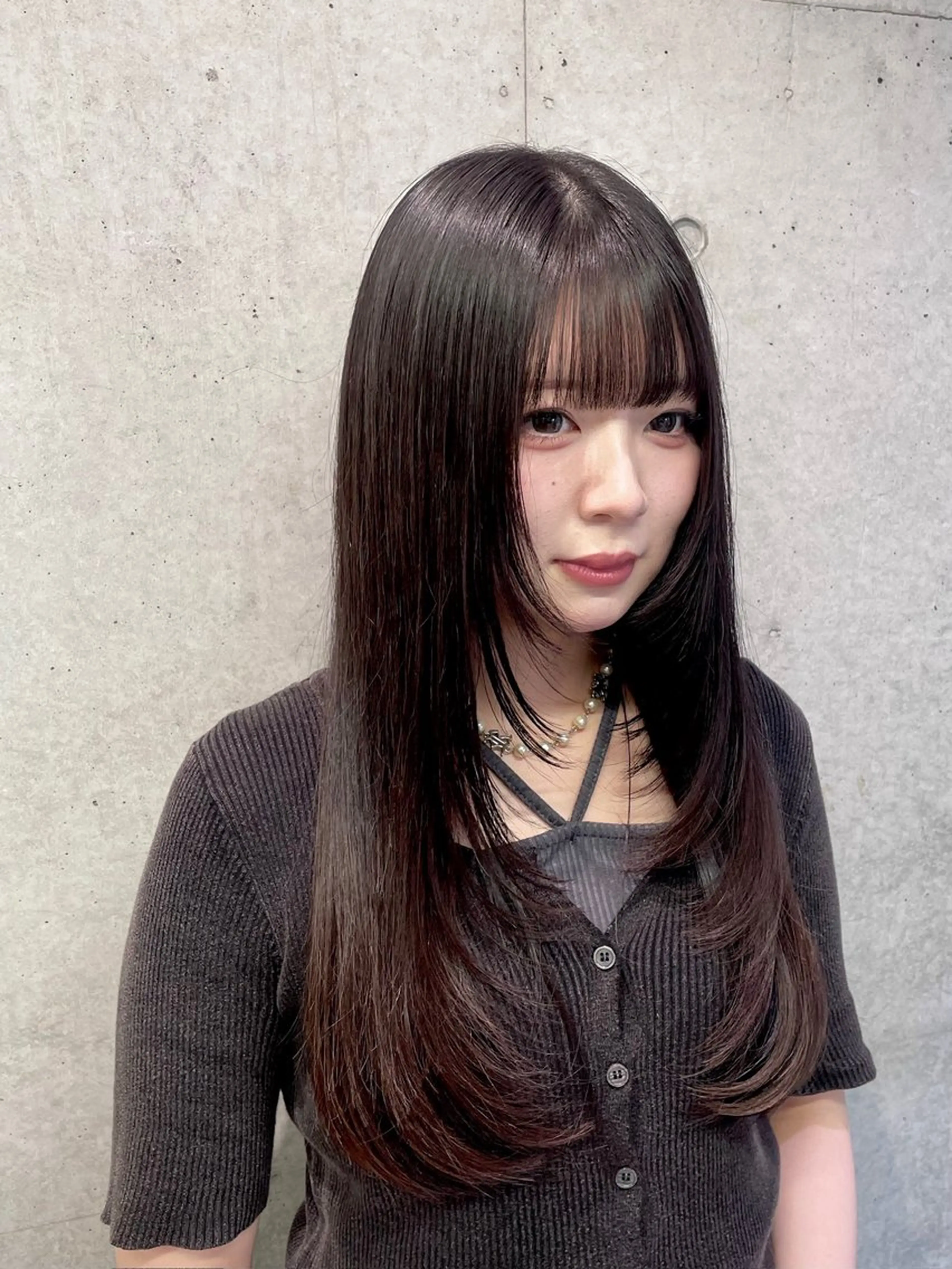 ロング カラー カット トリートメント clam. yuu🦩のヘアスタイル