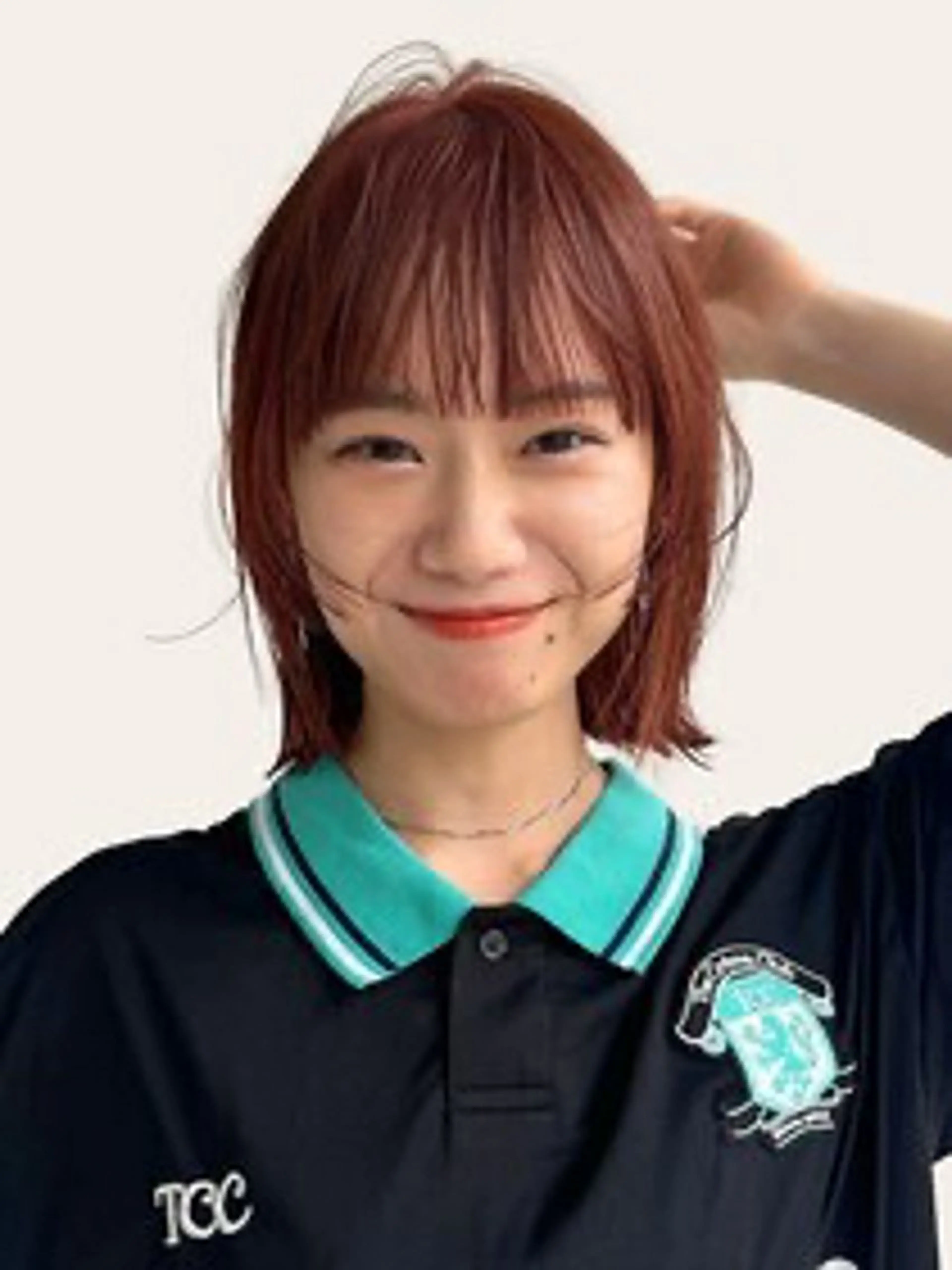 ミディアム 八村 一花のヘアスタイル