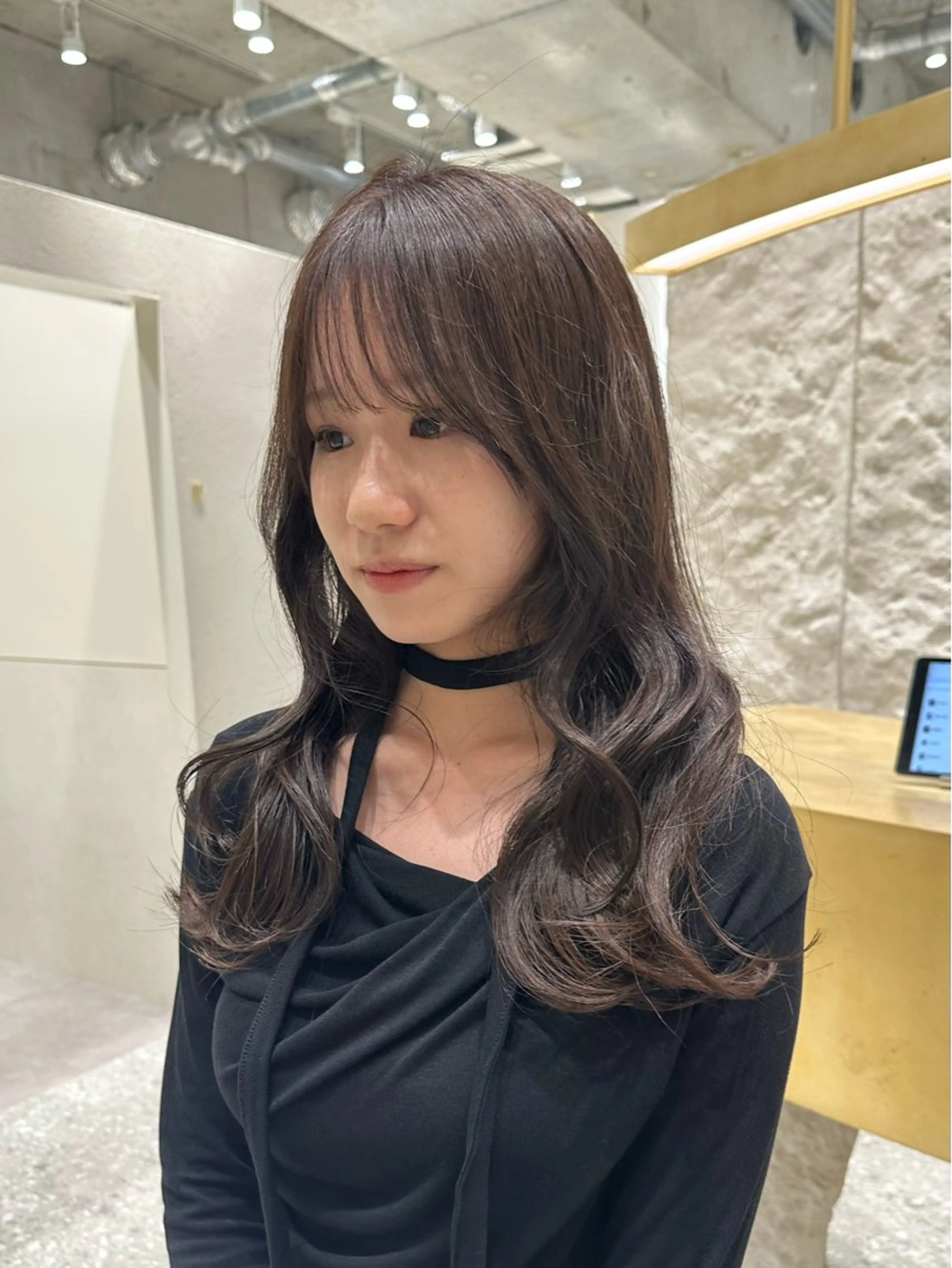ロング カラー カット ヘアカラー 銀座/ヘアセット/ 島村美帆のヘアスタイル