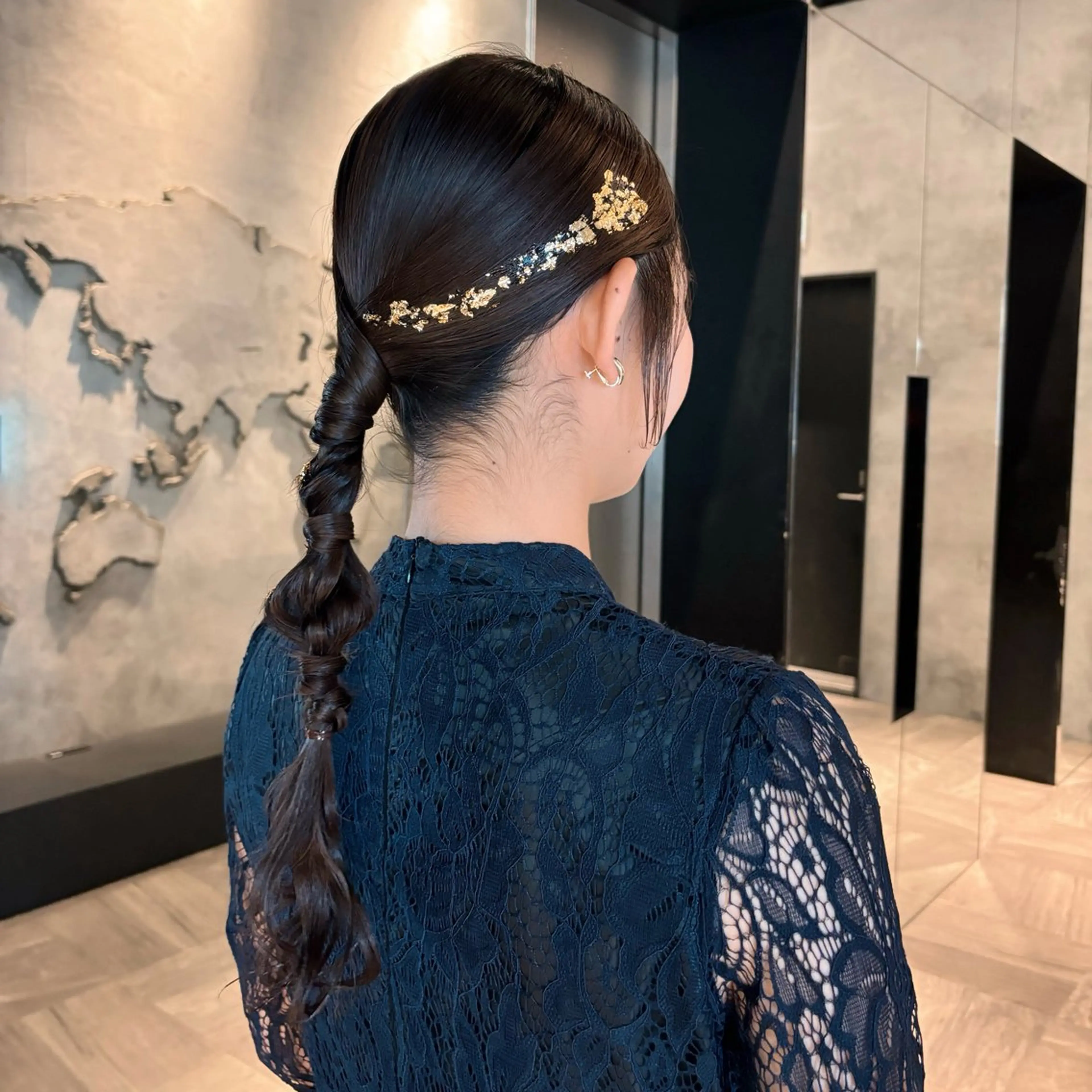 ロング カラー ヘアアレンジ ヘアセット 🌱ボブ/レイヤー/ ベージュ/あやみ✨のヘアスタイル