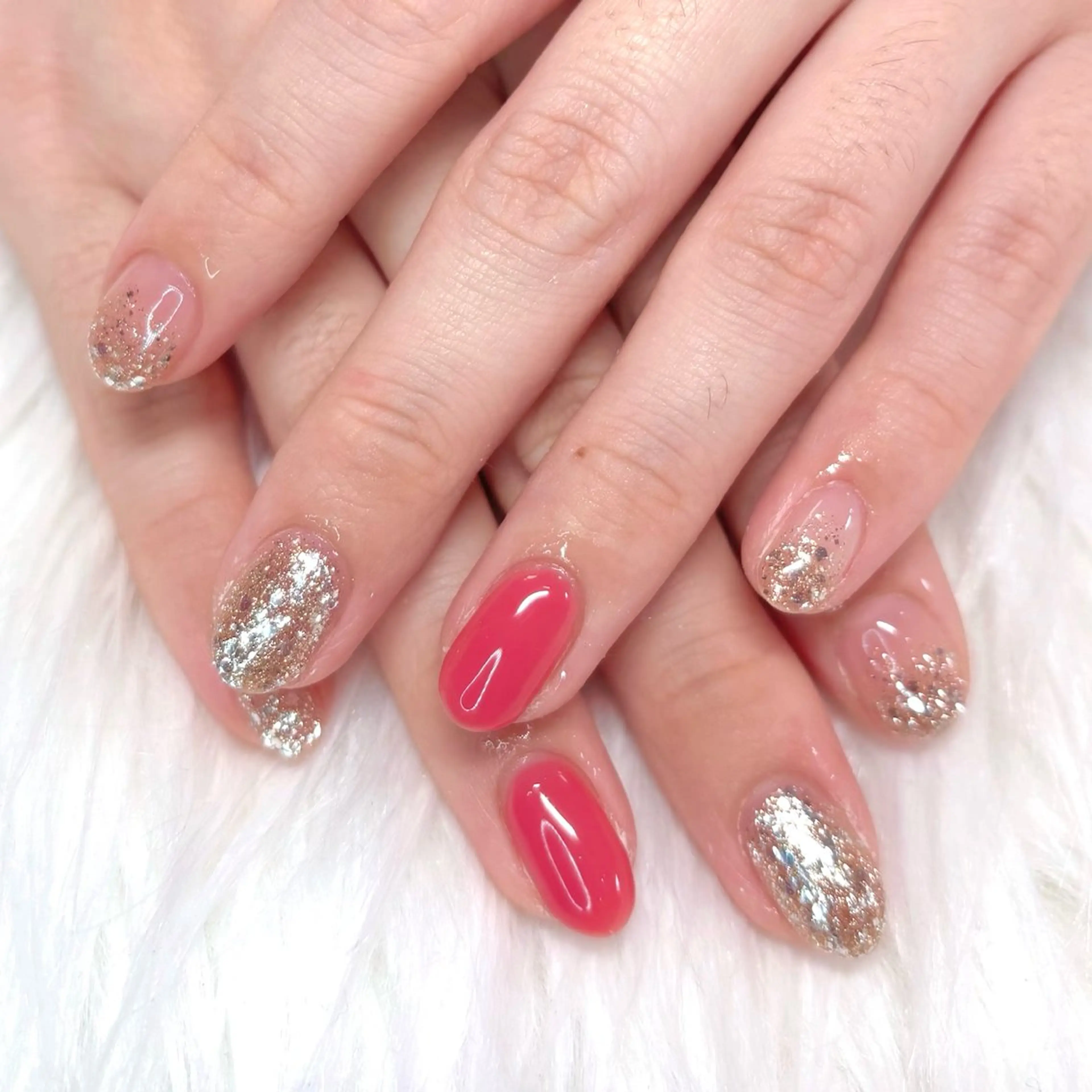 ネイル シンプルネイル ハンドネイル Noix nailのネイルデザイン