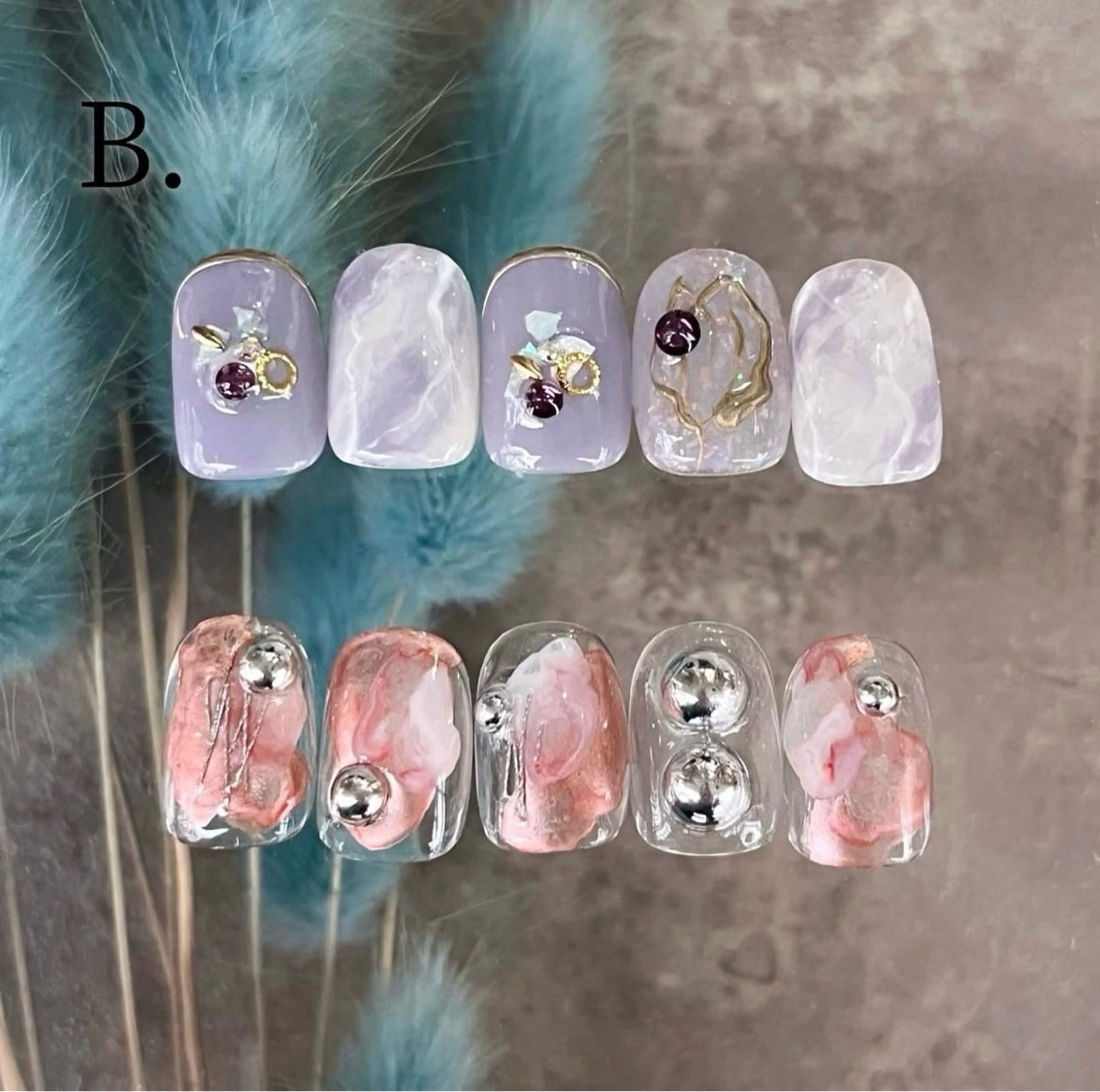 ネイル nail eyelashdesign Hep【ヘップ】所属・松田 紗奈のネイルデザイン