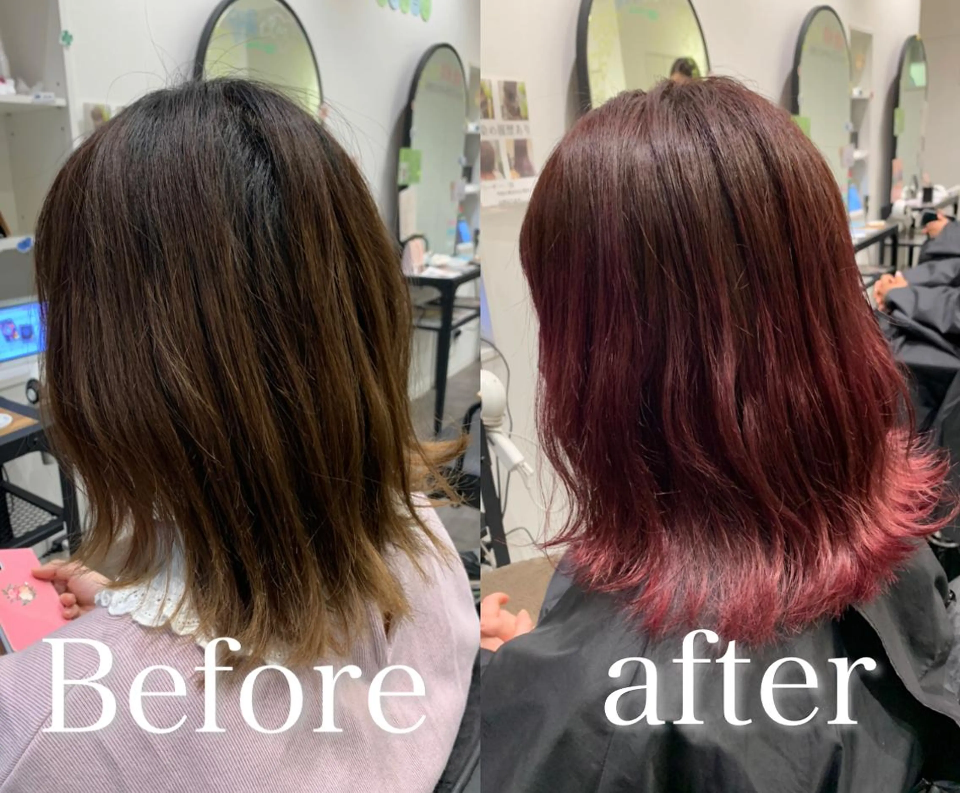 セミロング 【酸性ストレート】 宮下和明のヘアスタイル