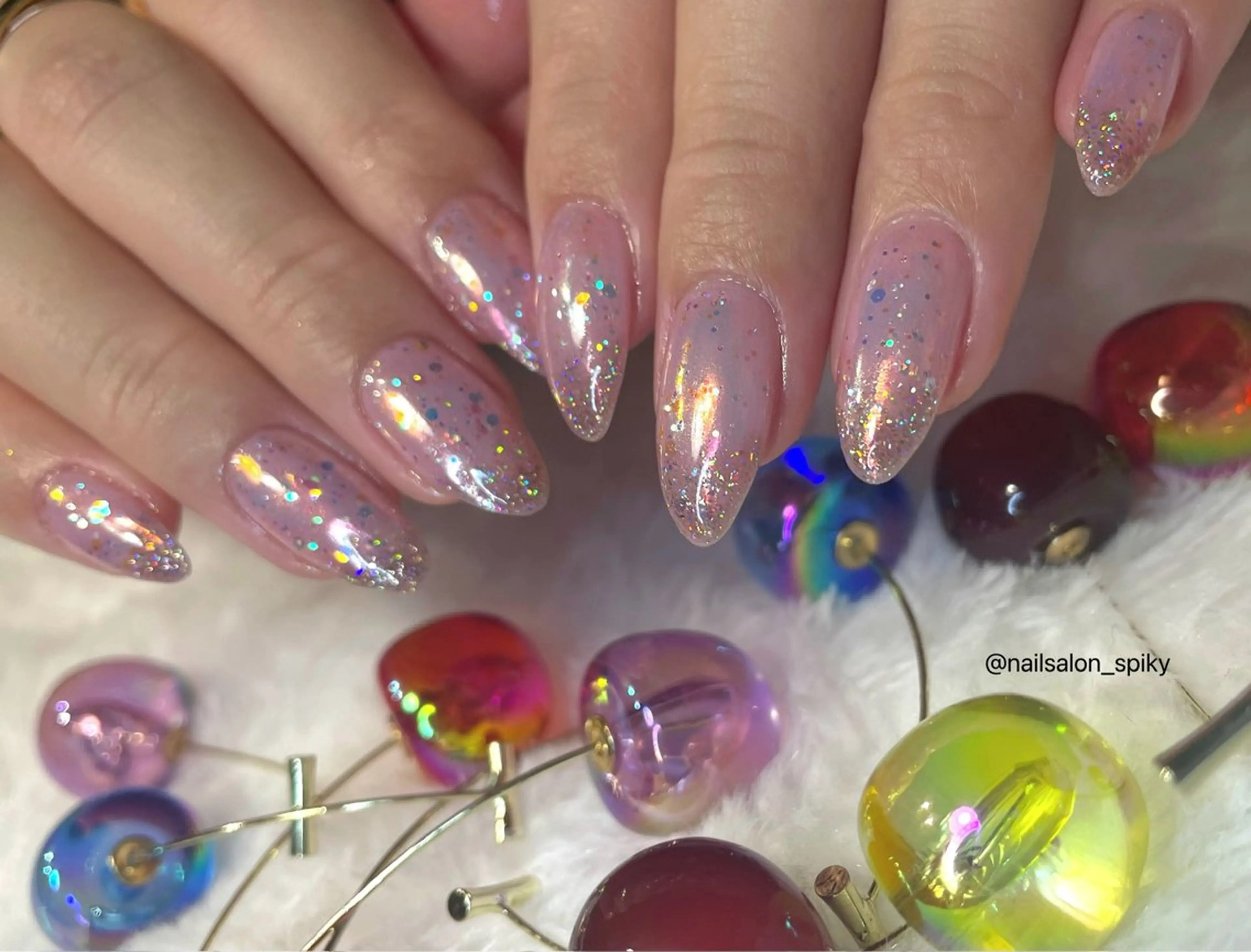 ネイル Spiky とうげ ふうかのネイルデザイン