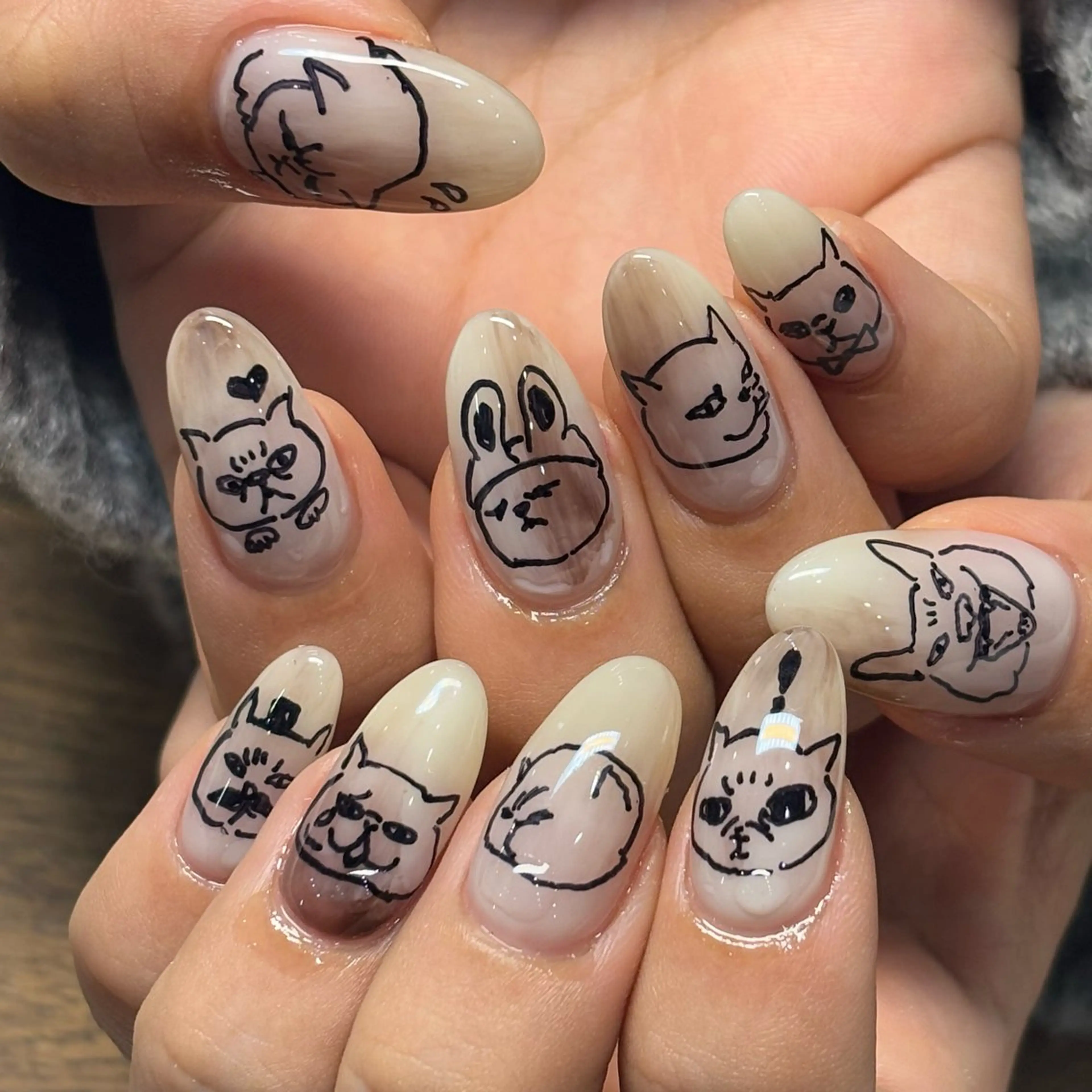 ネイル NICO nail中野所属・辻 果楠のネイルデザイン