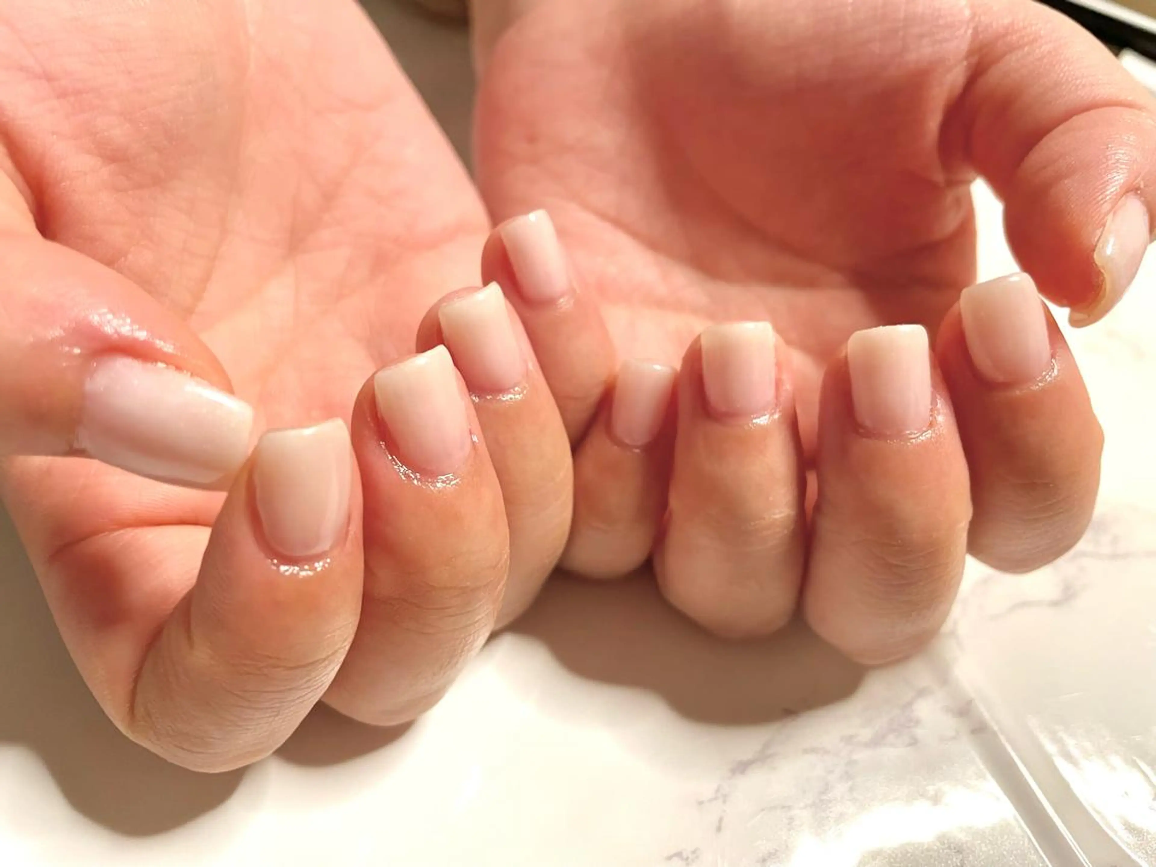 ネイル ワンカラーネイル ハンドネイル PｰPOP所属・青木 ひろえのネイルデザイン