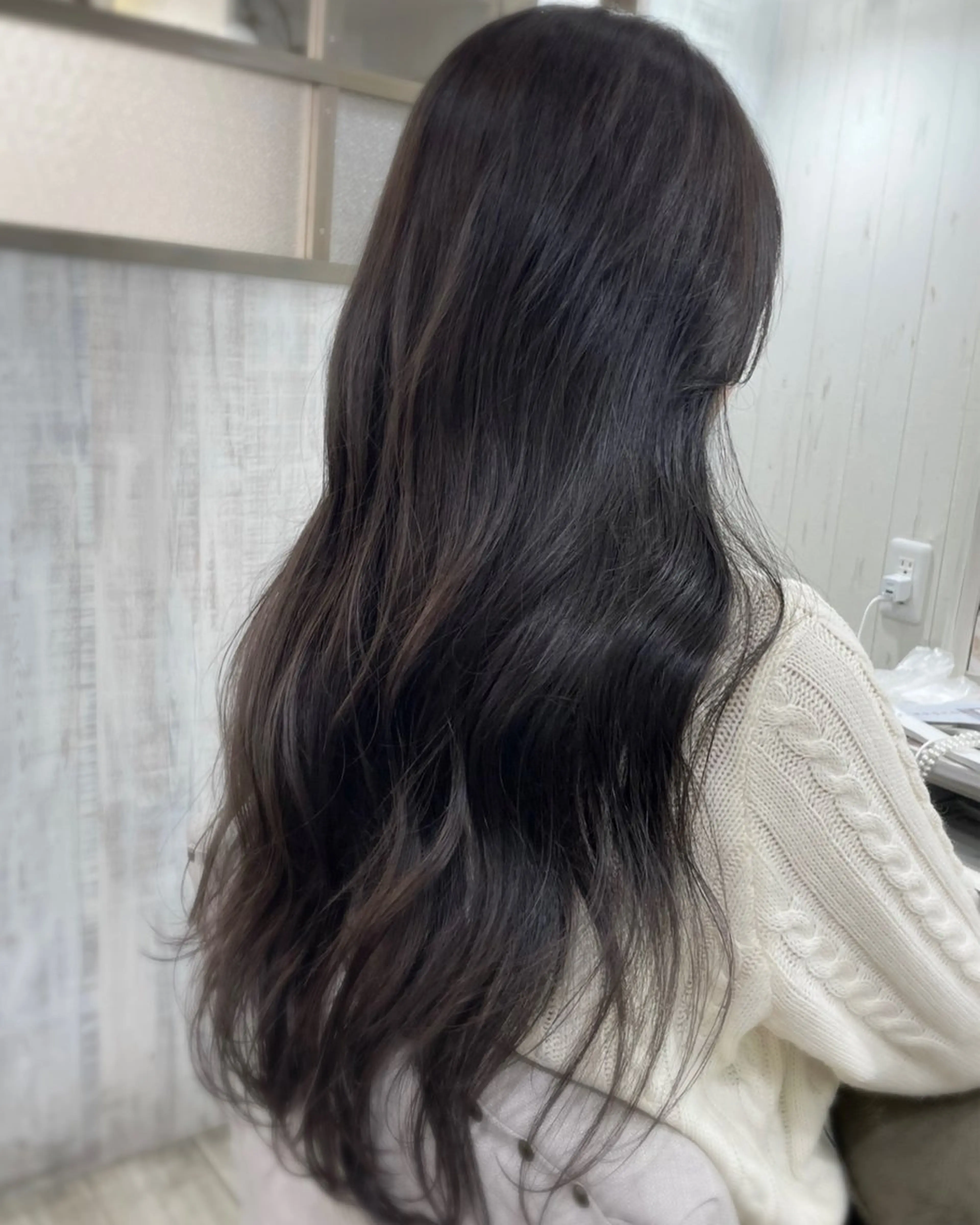 ロング ネモトメイナ🌿‬ 今月末で退職しますのヘアスタイル