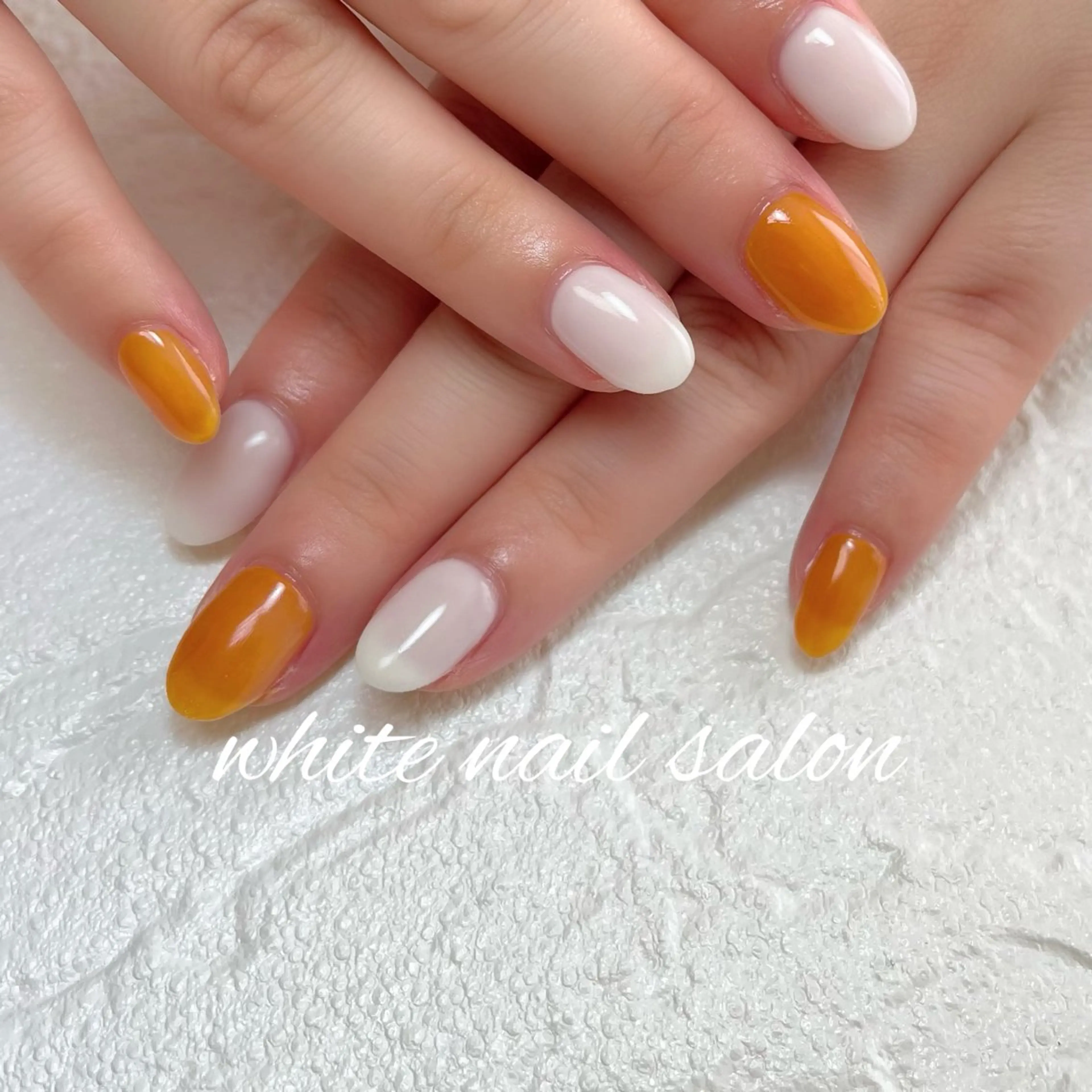 ネイル フットネイル ジェルネイル ハードジェル ラメ(グリッター) 持ち込み ハンドネイル white nail salonのネイルデザイン