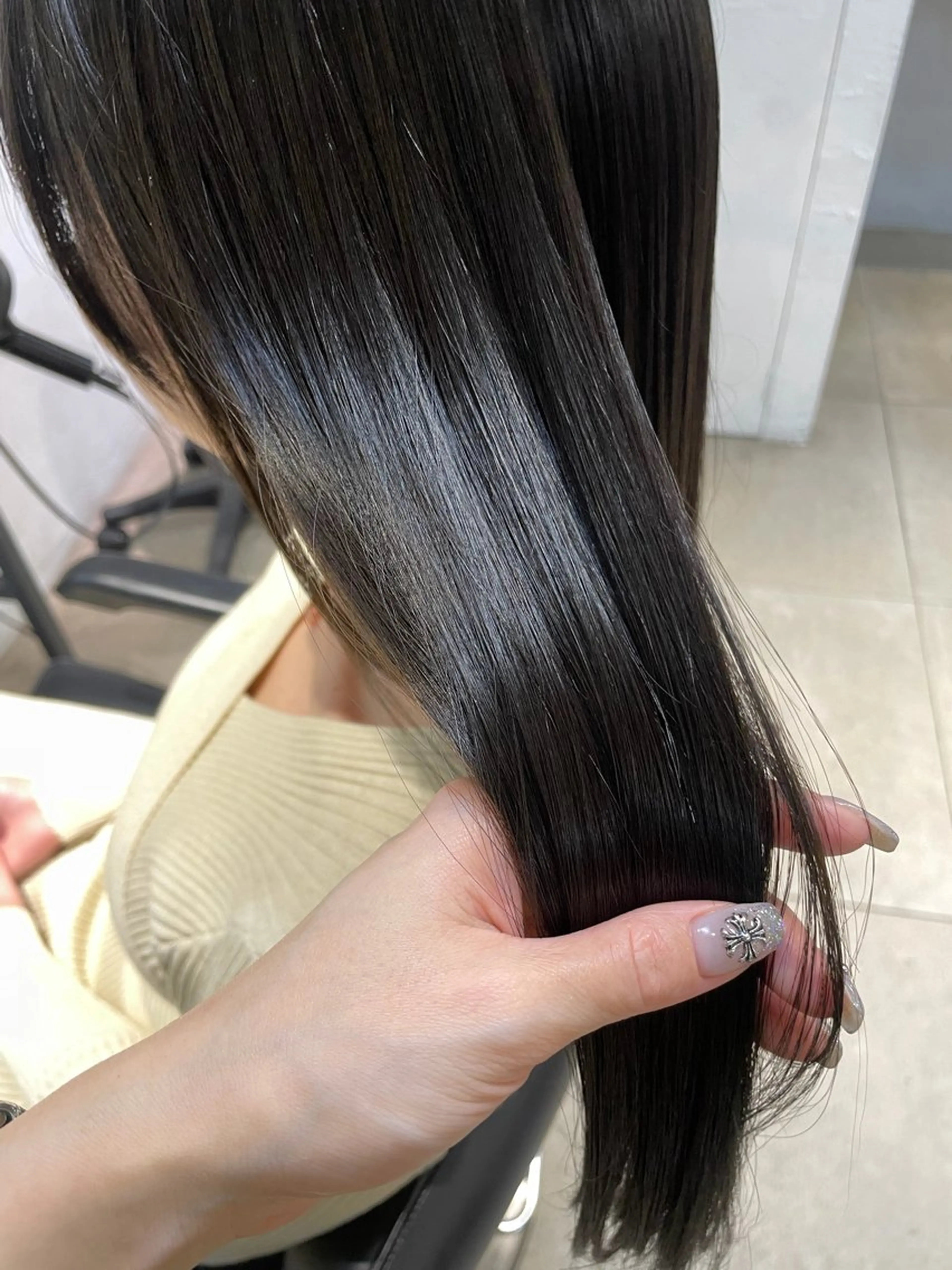 セミロング カラー 透明感カラー ヘアカラー トリートメント 🌙suwa🌙 /透明感カラーのヘアスタイル