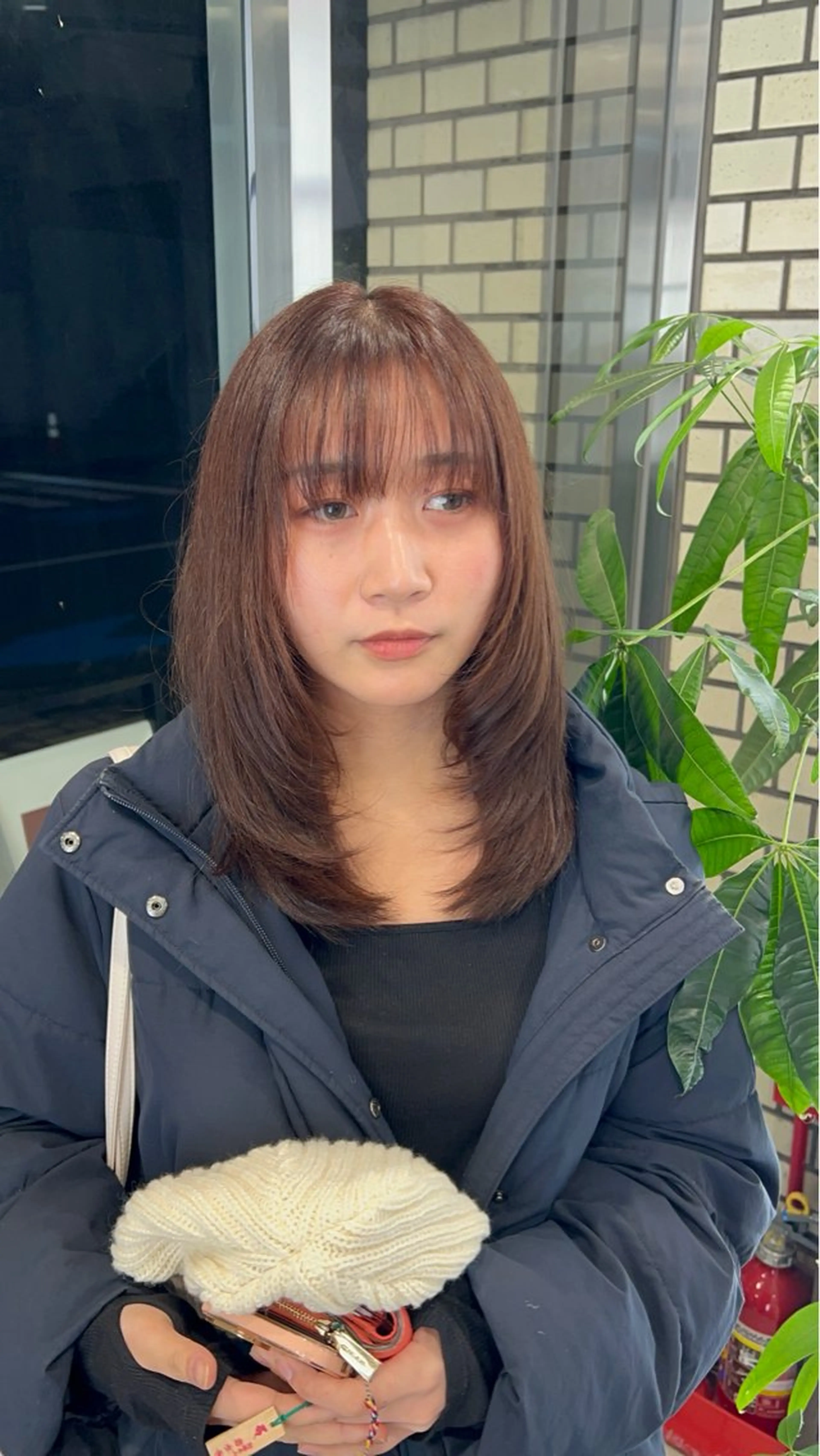 ミディアム カット 🌞レイヤー×カラー 前川那津美🌞のヘアスタイル