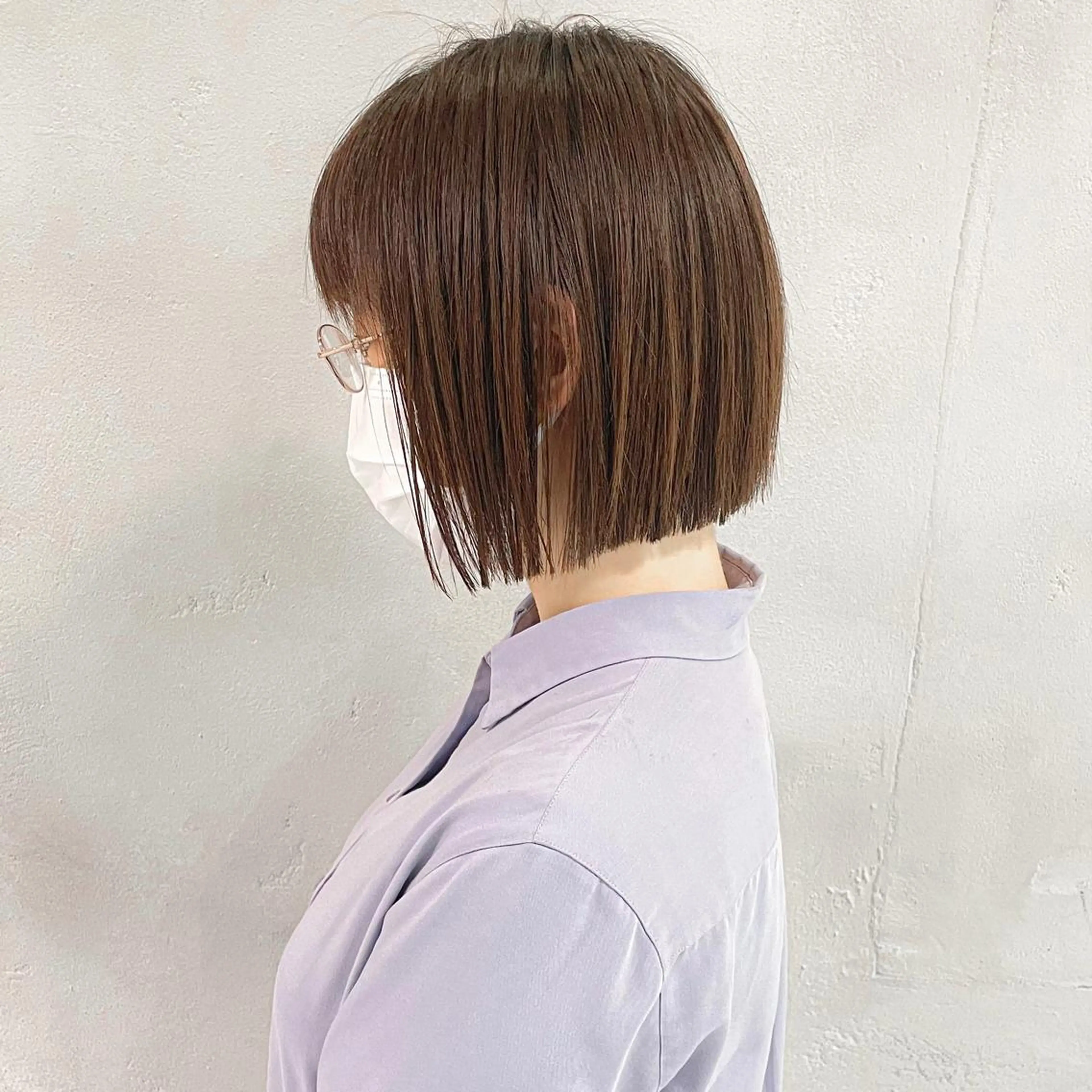 ショート カラー HARUKI MINATO japan KOBE所属・阿田 悠士朗のヘアスタイル