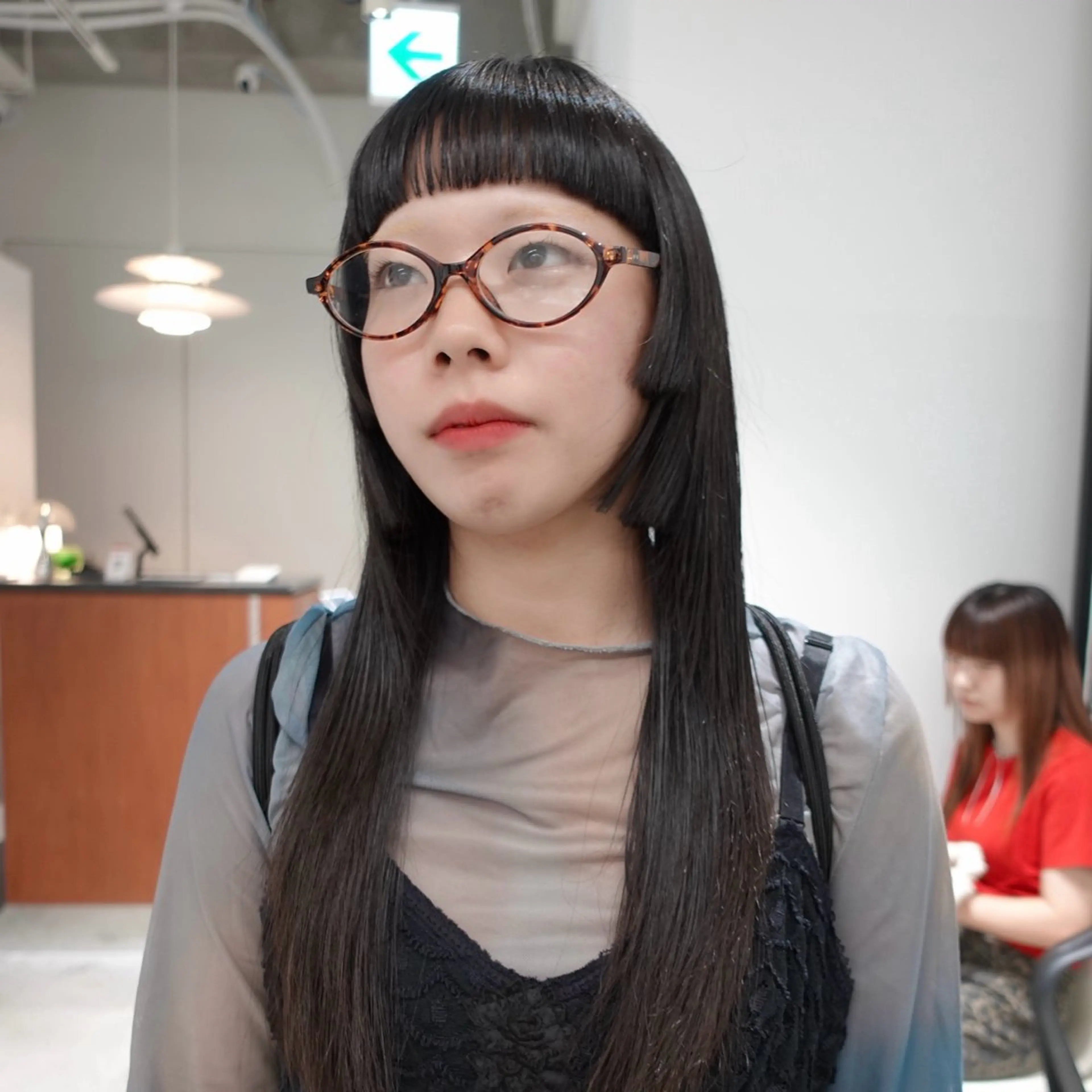 ロング 姫カット ロング カット 🌐サトウ リョウ🌐のヘアスタイル