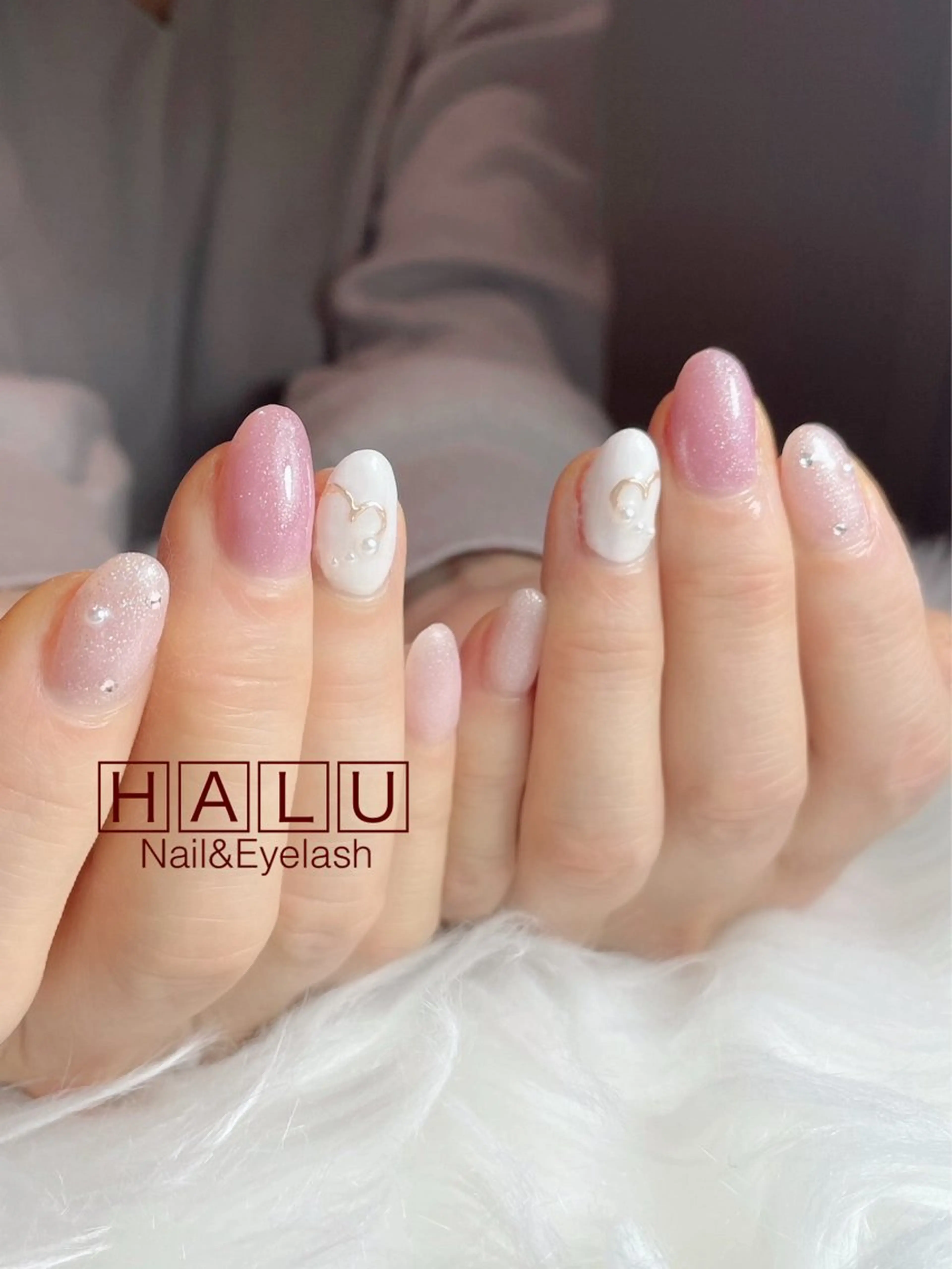 ネイル ハート HALU ハルのネイルデザイン