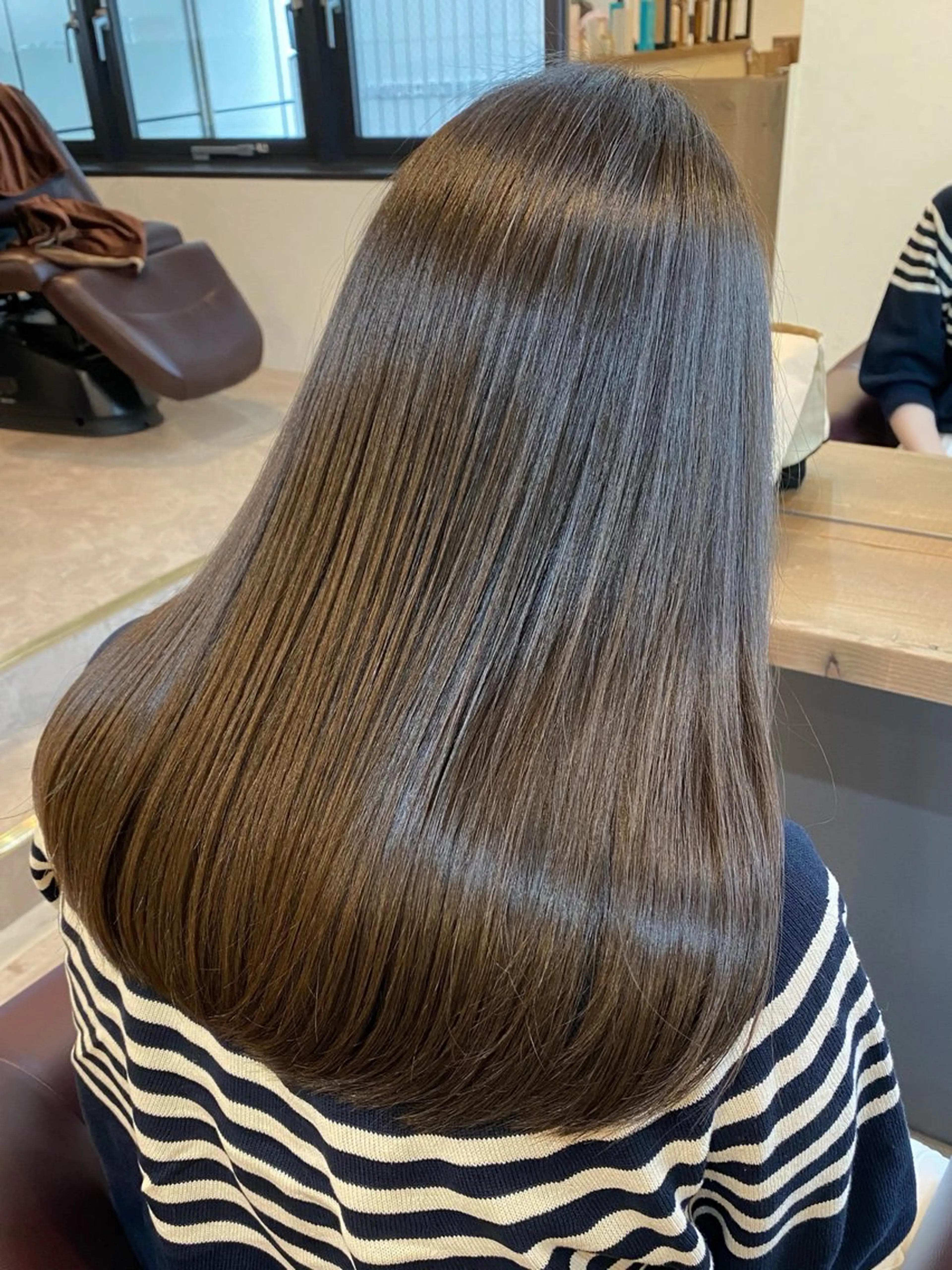 セミロング カラー ショートボブ ボブ 顔まわりレイヤー 髪質改善 レイヤーカット 宮城 良太のヘアスタイル