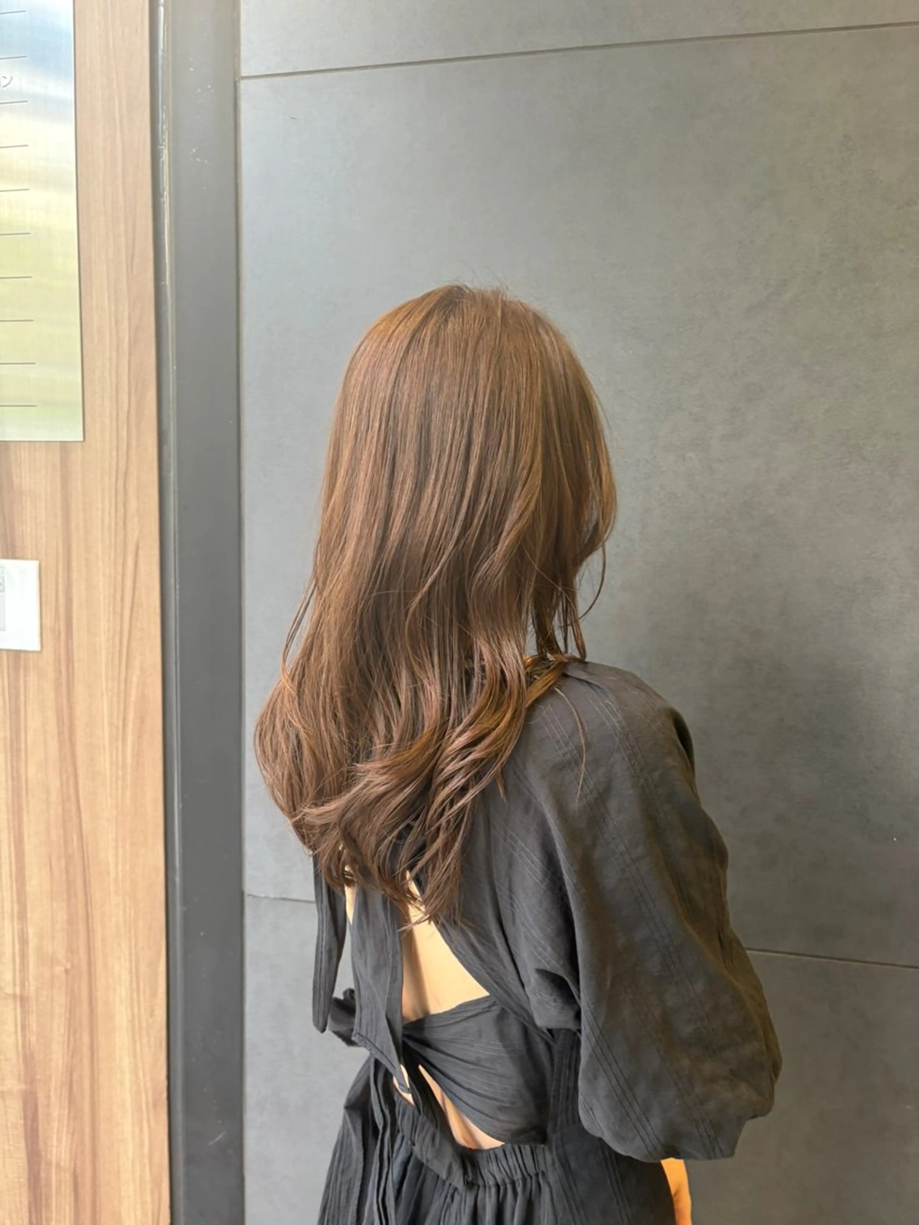 ロング 馬場 彩のヘアスタイル