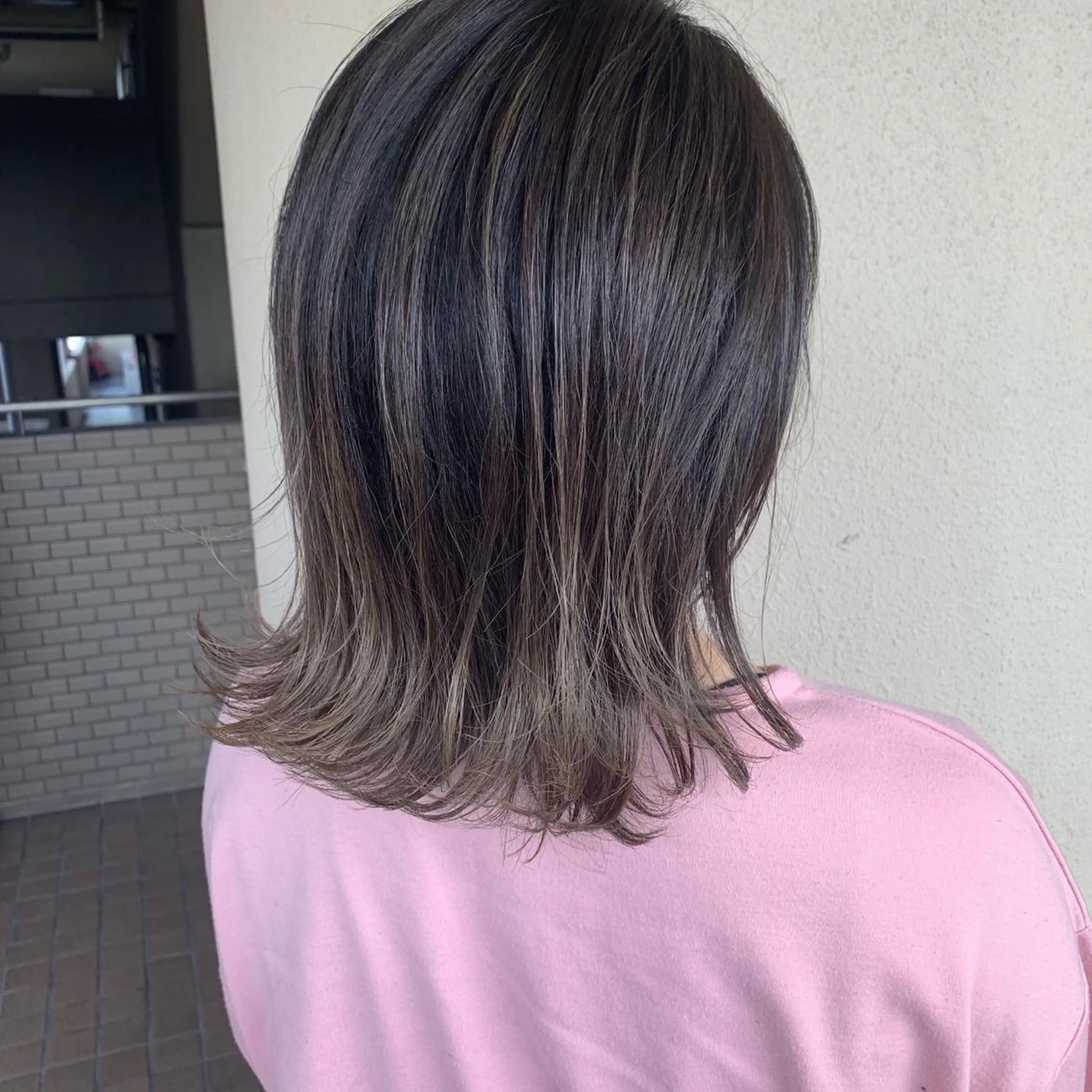 カラー 本町/新町/心斎橋 透明感カラーSANCのヘアスタイル