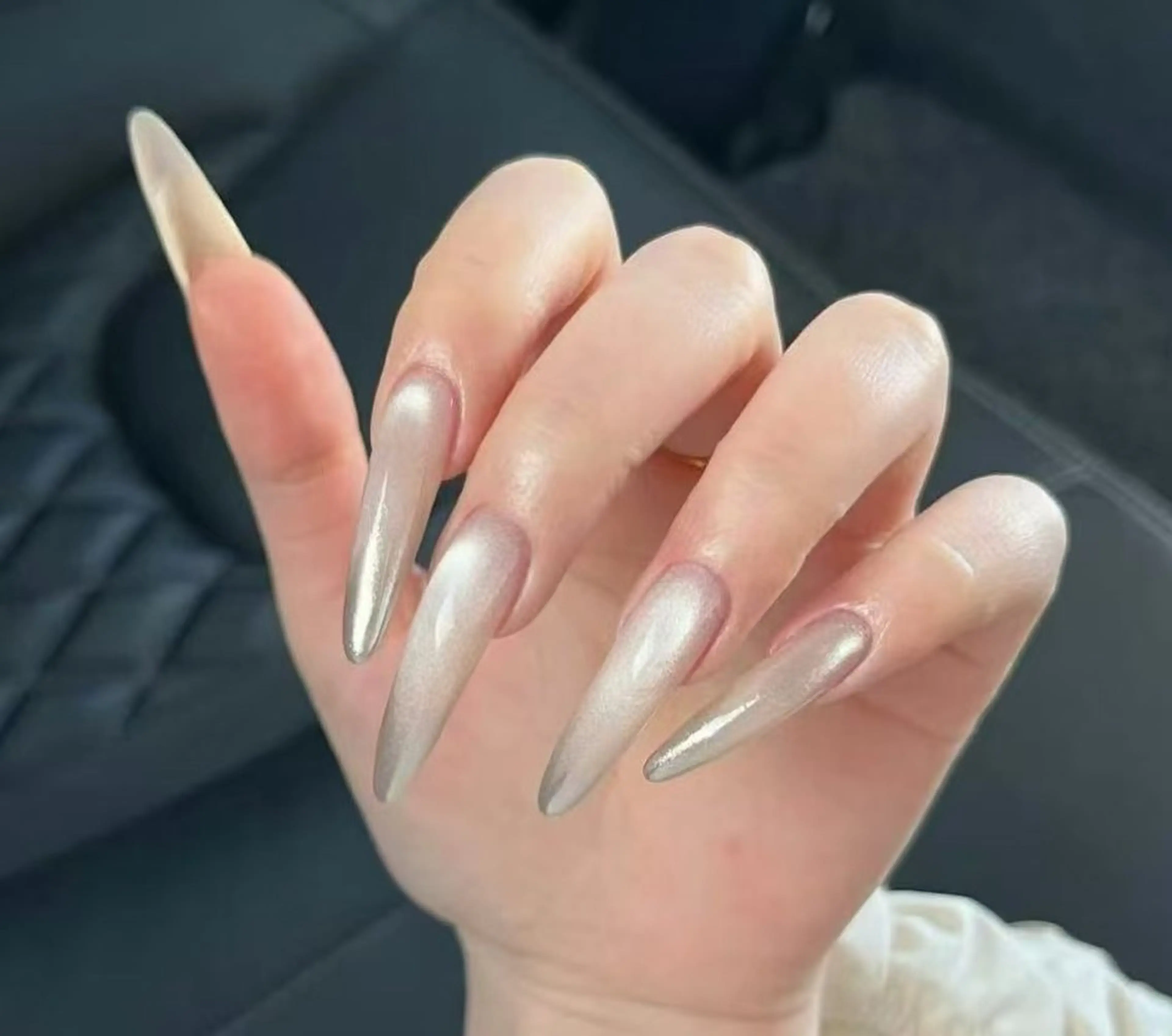 ネイル オーロラネイル フラワーネイル フットネイル フレンチネイル ジェルネイル ハンドネイル BabyYouMi ねねのネイルデザイン