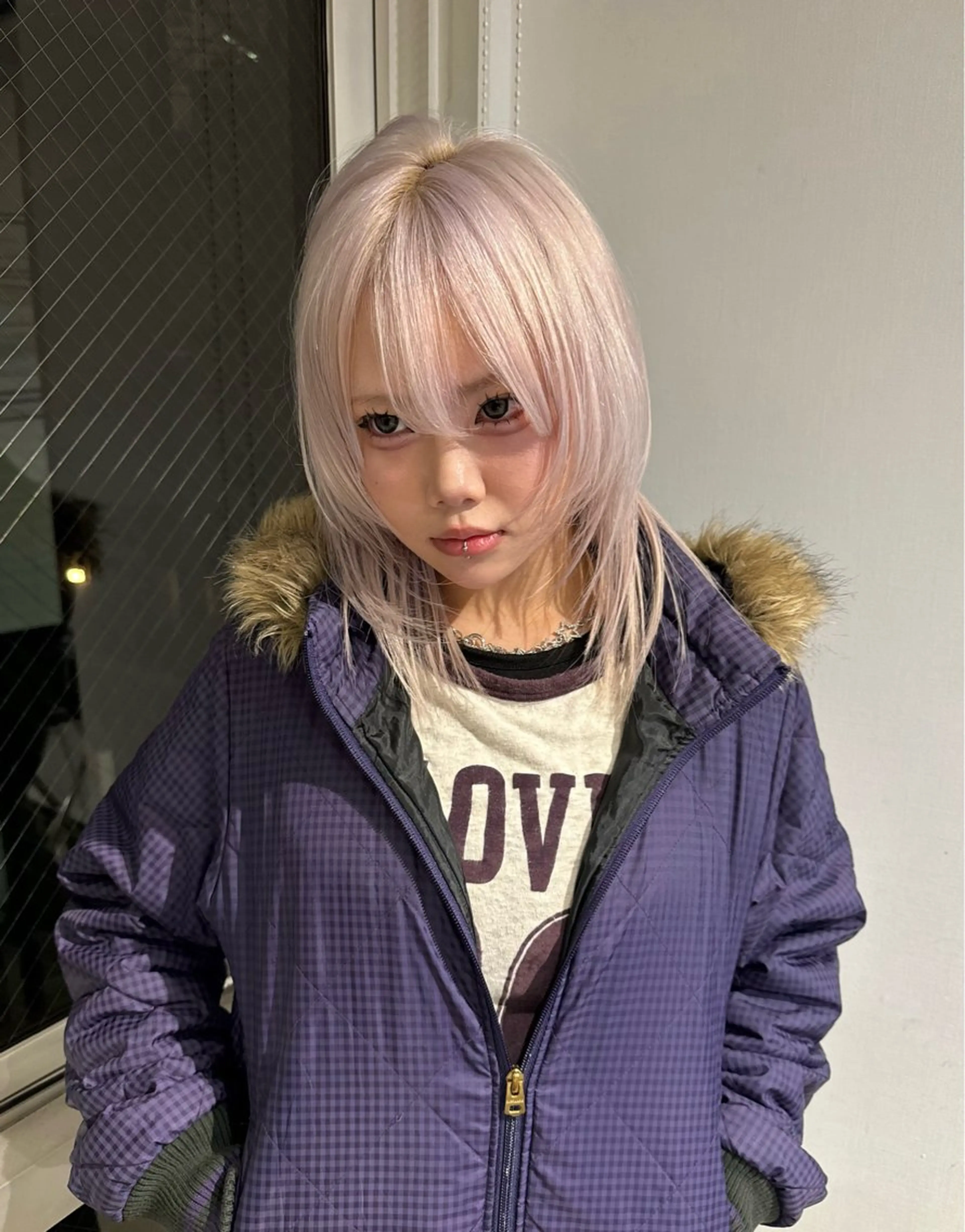 カラー レイヤーカット/ ボブカット/ケンヤのヘアスタイル