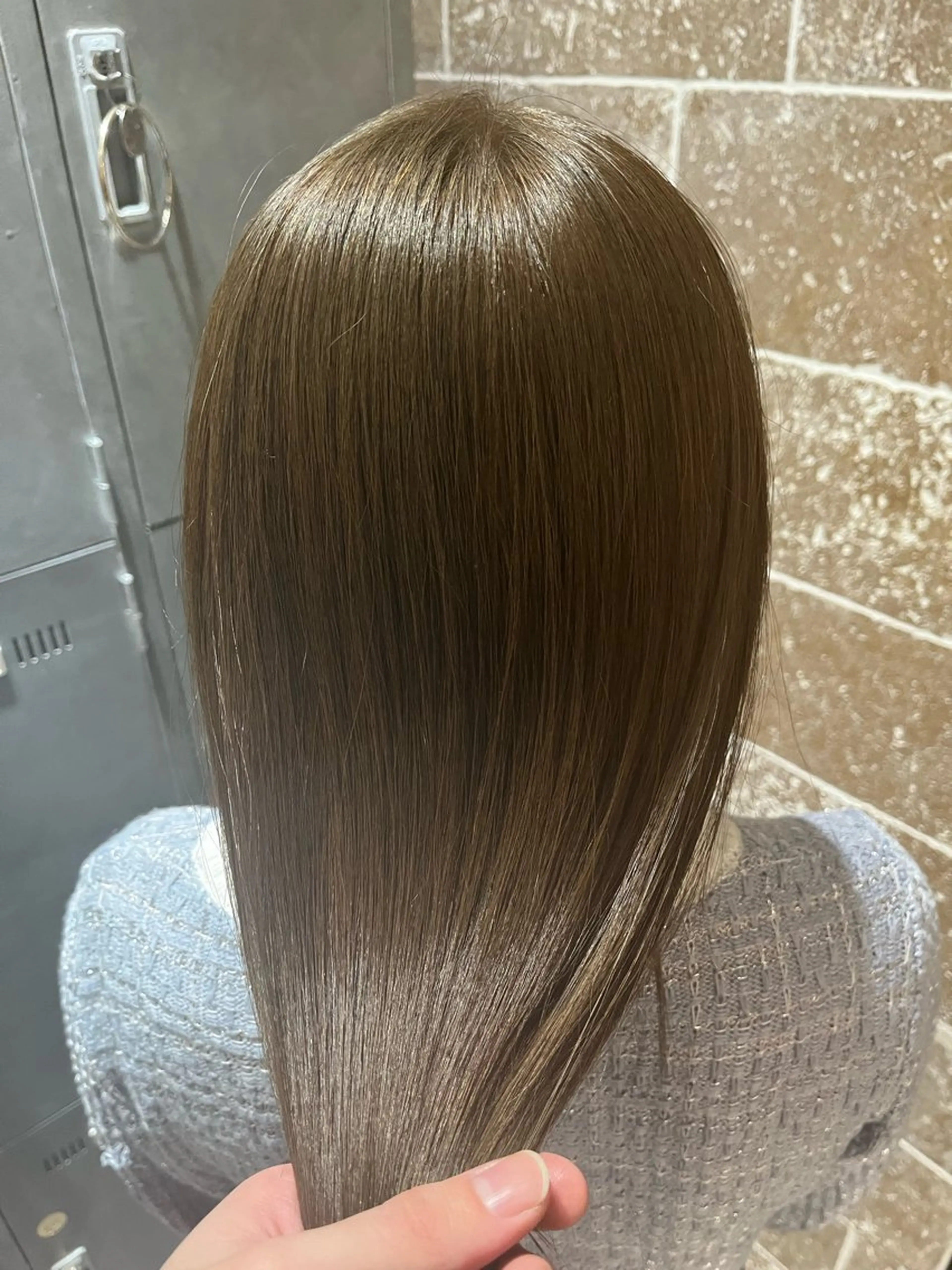 ミディアム カラー 透明感カラー トリートメント 艶髪/透明感カラー/ METEO/山田凌大のヘアスタイル