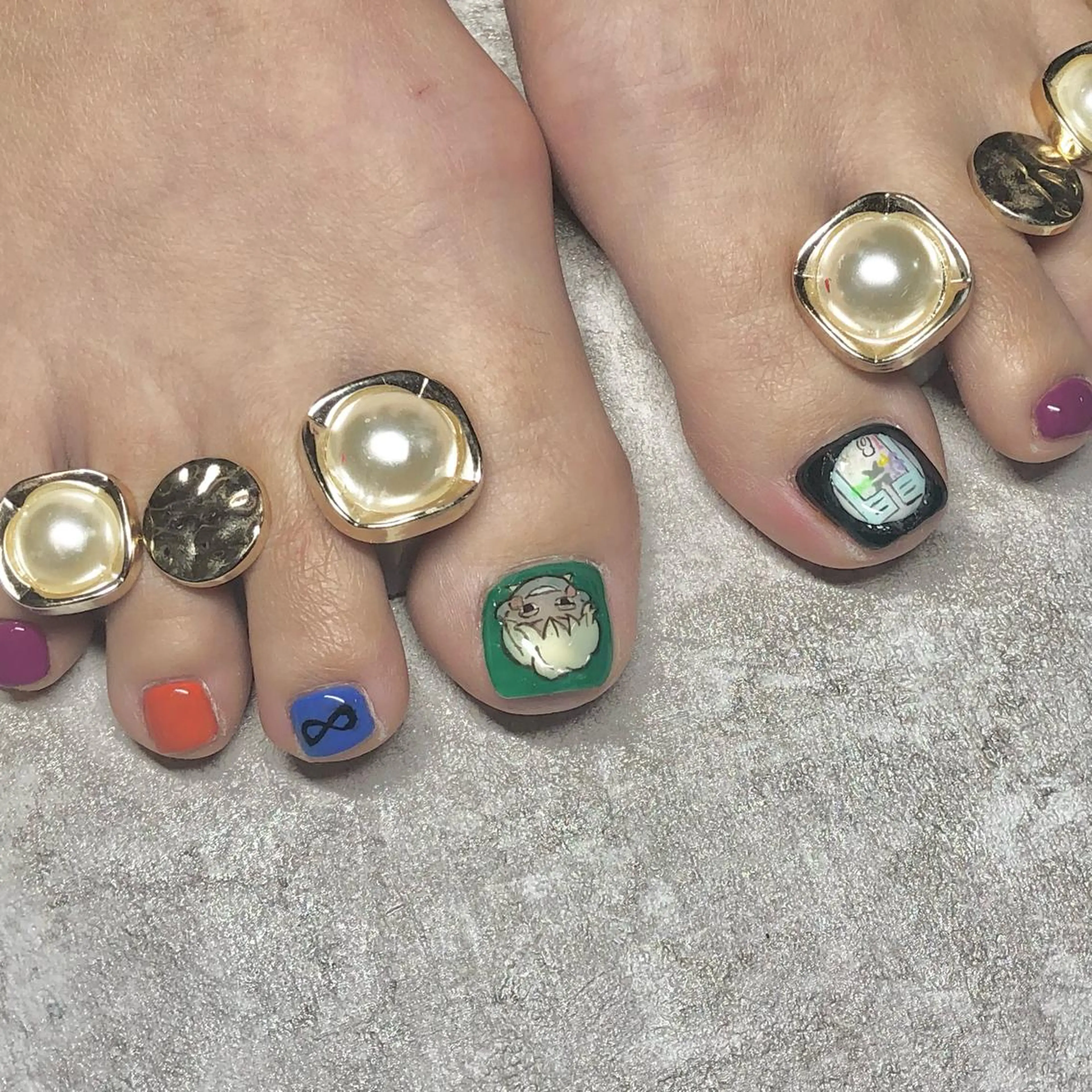 ネイル フットネイル MICO nail arts所属・MICO nail artsのネイルデザイン