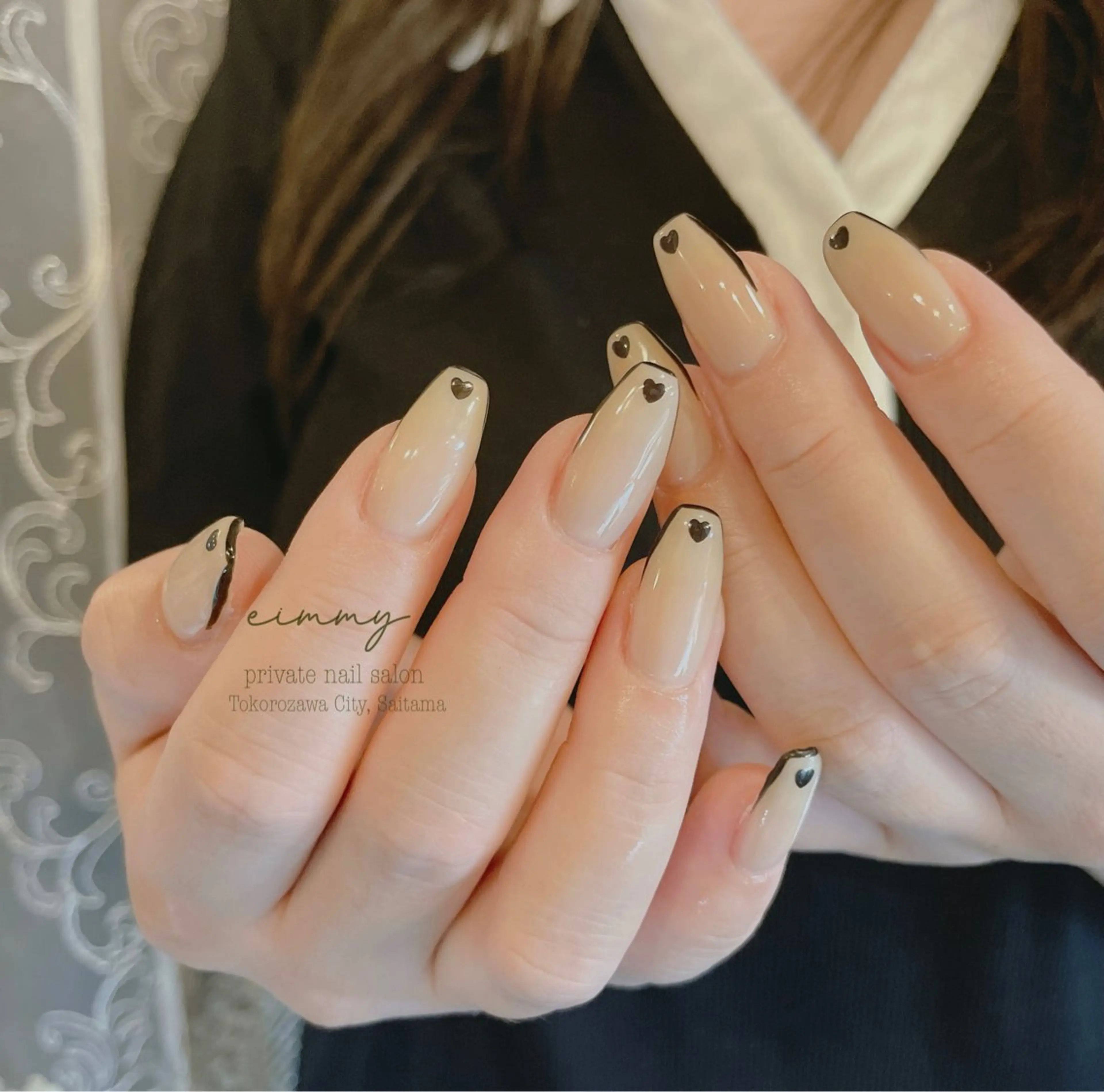 ネイル ジェルネイル ニュアンスネイル eimmy【所沢】 mayuのネイルデザイン