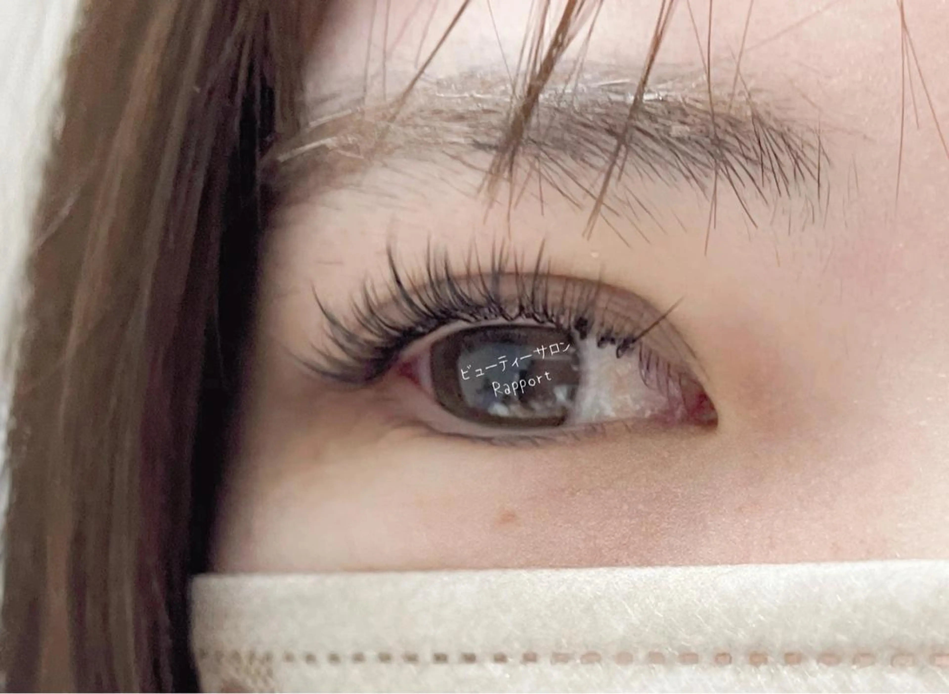 マツエク・マツパ Cカール ナチュラル ボリュームラッシュ ワンホンマツエク マツパ ビューティーサロン✨ Rapport✨のマツエク・マツパデザイン