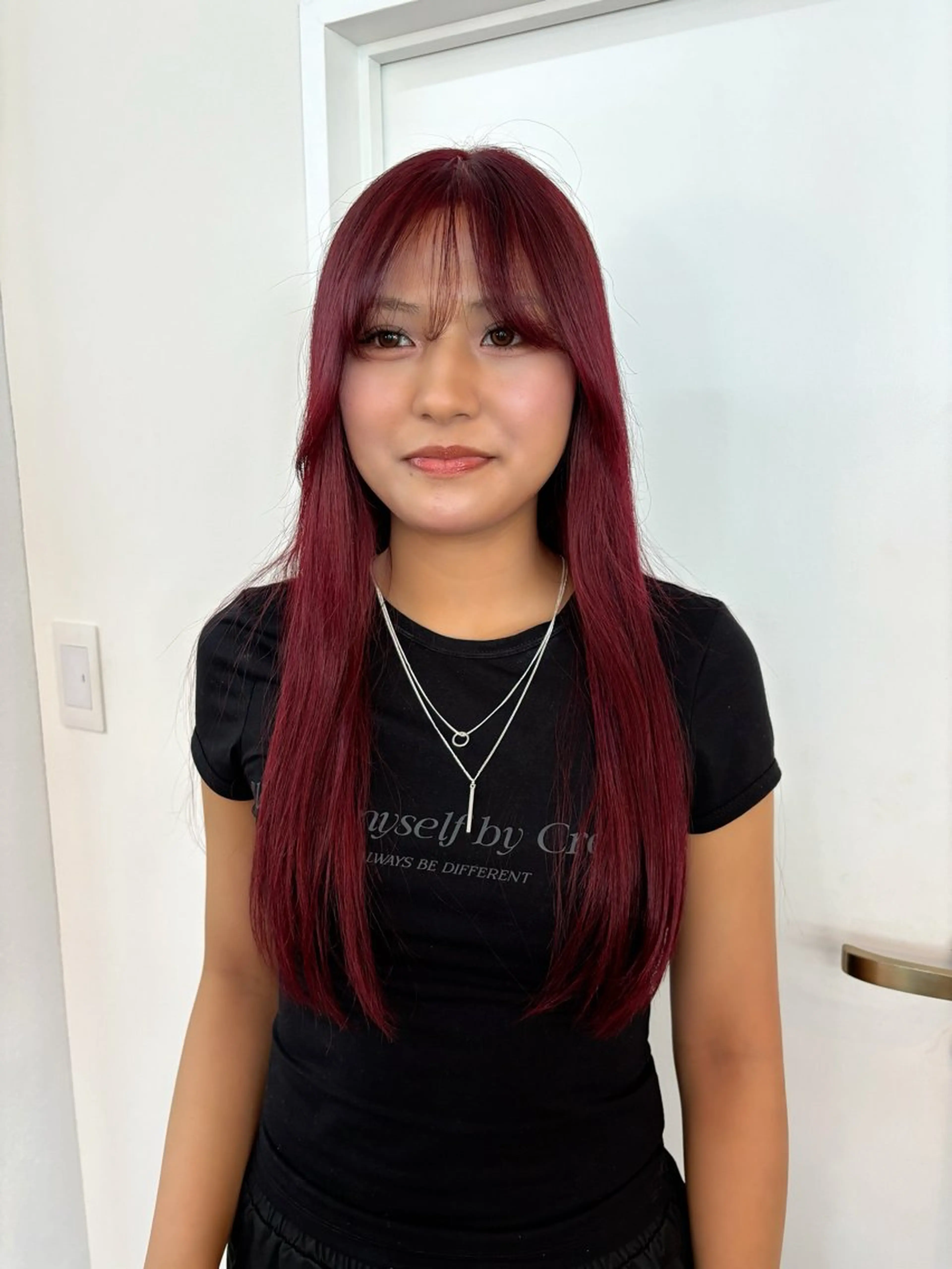 ロング カラー カット ヘアカラー トリートメント 🍊暖色カラー /ボブ/kanonのヘアスタイル