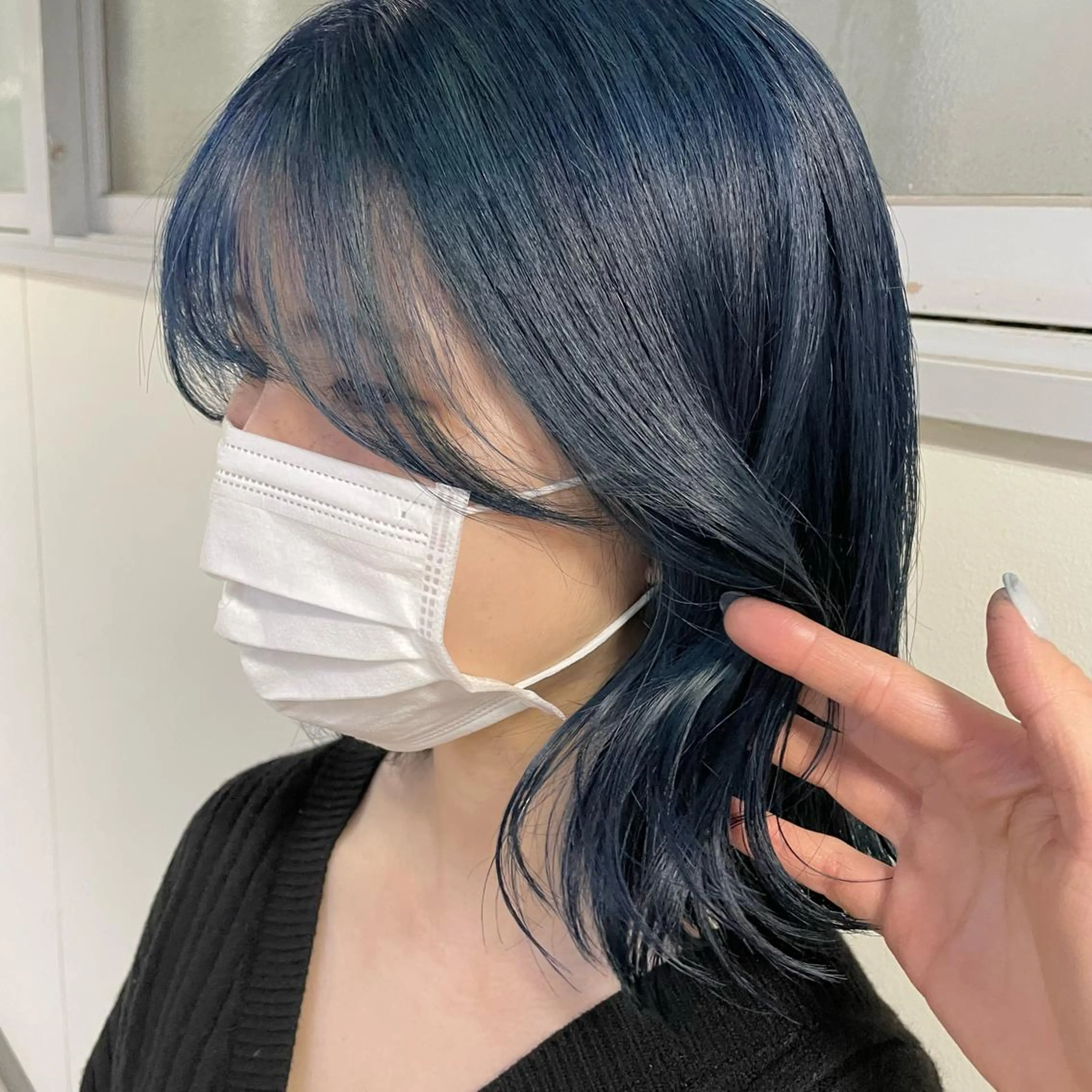 ミディアム カラー ヘアアレンジ カット ヘアカラー トリートメント maoブリーチ無し 似合わせカラーのヘアスタイル