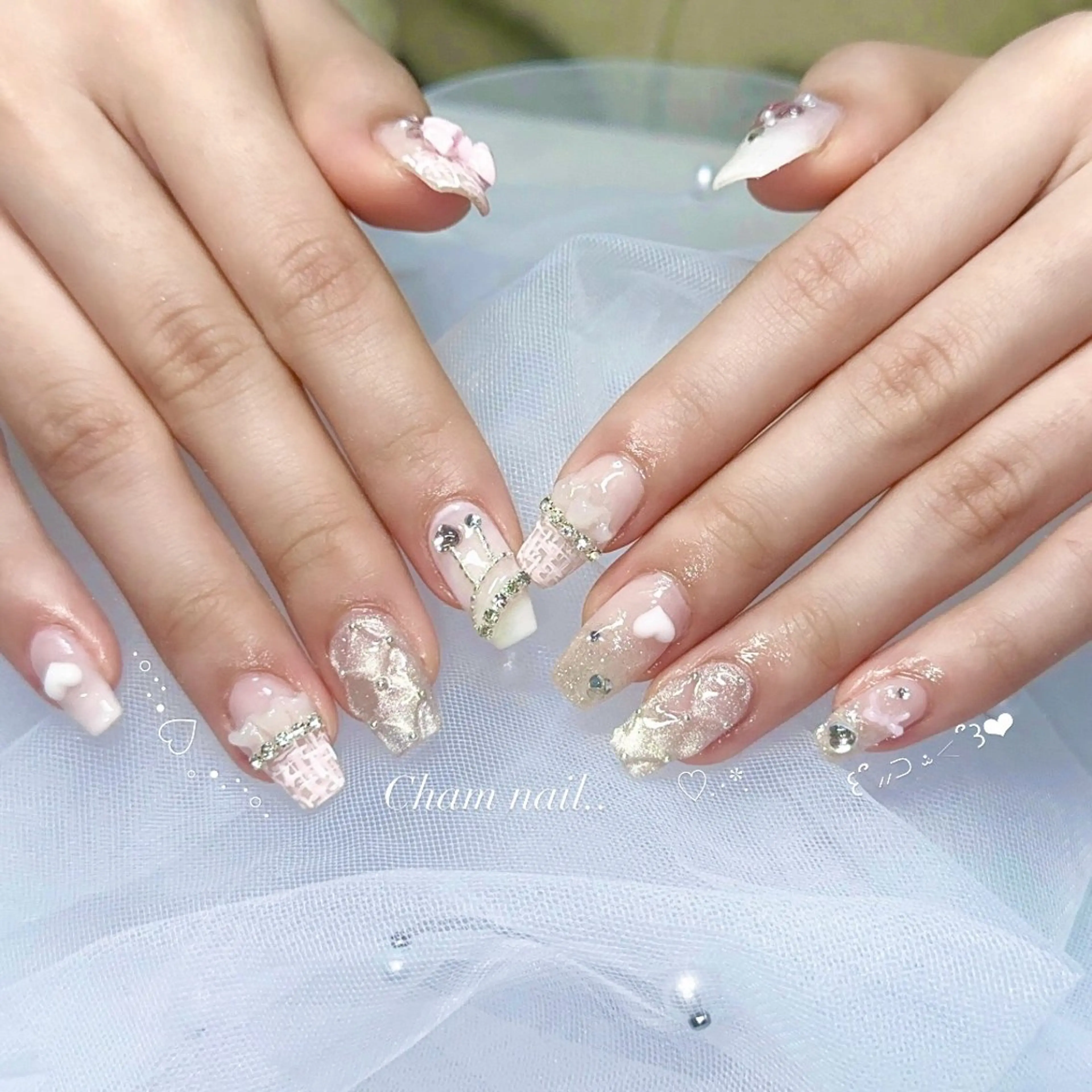 ネイル ハンドネイル Cham Haruneのネイルデザイン