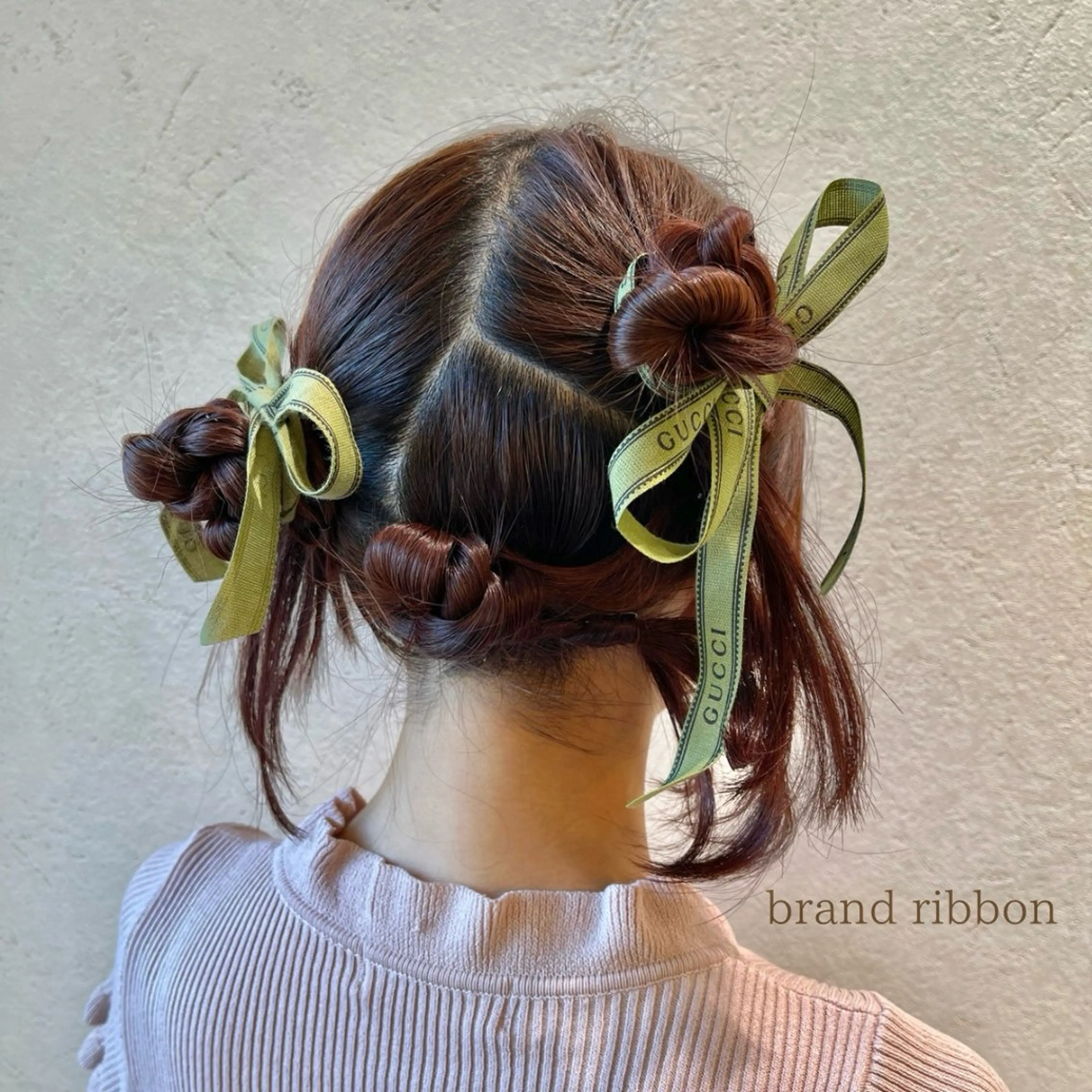 セミロング ヘアアレンジ 結婚式・ブライダル デート 卒業式のヘアスタイル ヘアセット charm《銀座》 ヘアセット/縮毛矯正のヘアスタイル