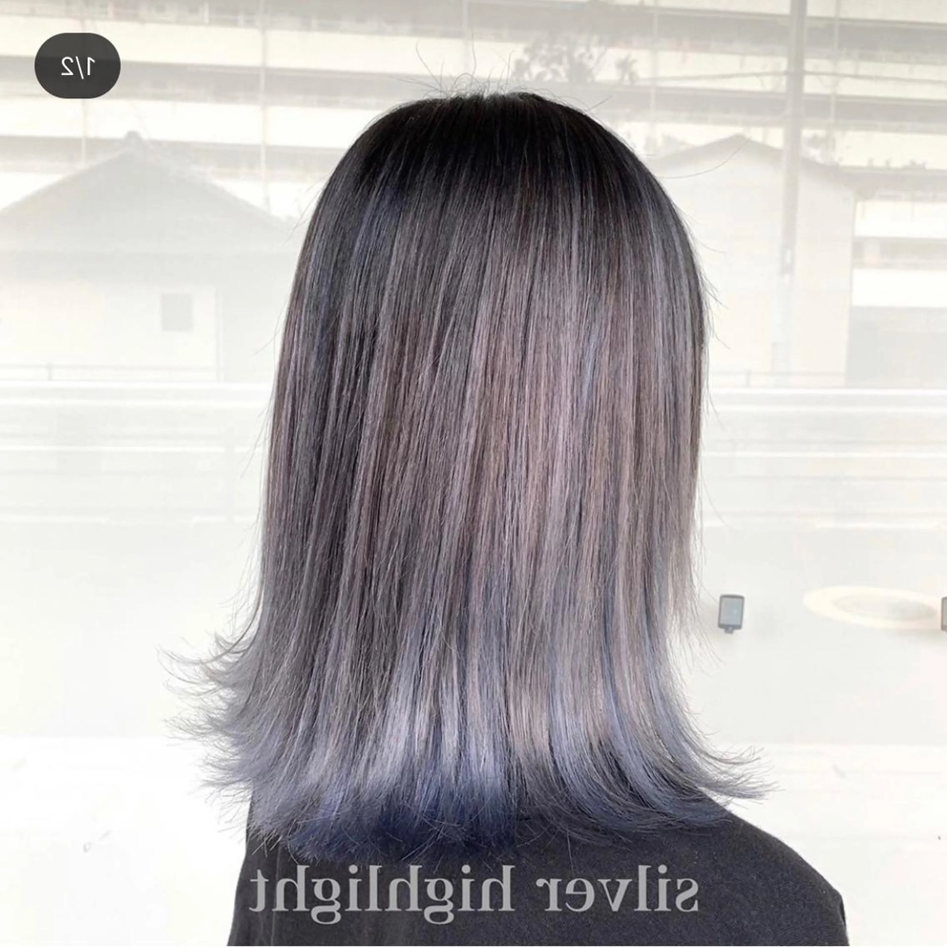 ミディアム 🫧艶髪カラー🫧 森本くるみのヘアスタイル