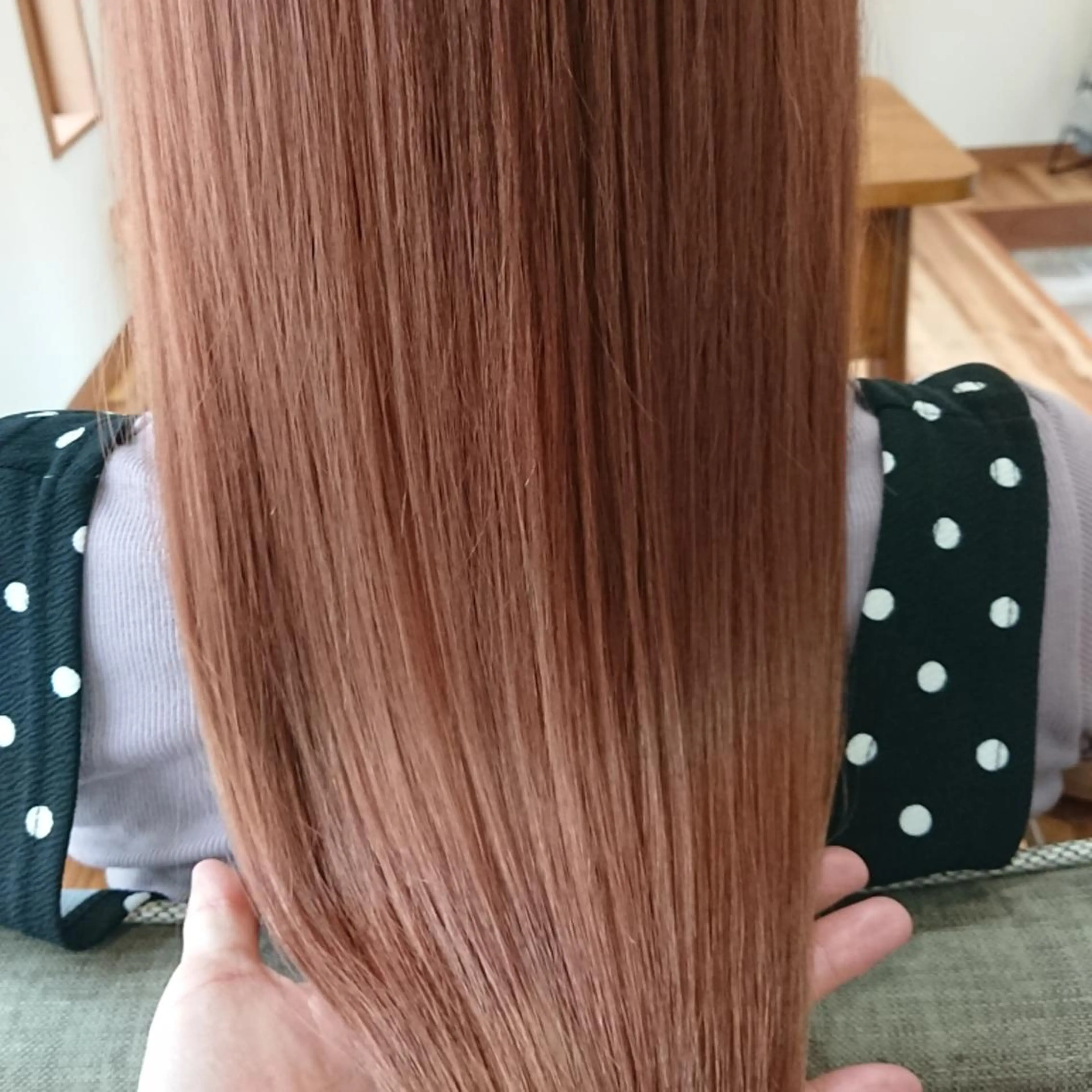 ロング 髪質改善 縮毛矯正 ヘアカラー トリートメント crea   芦田 武栄のヘアスタイル