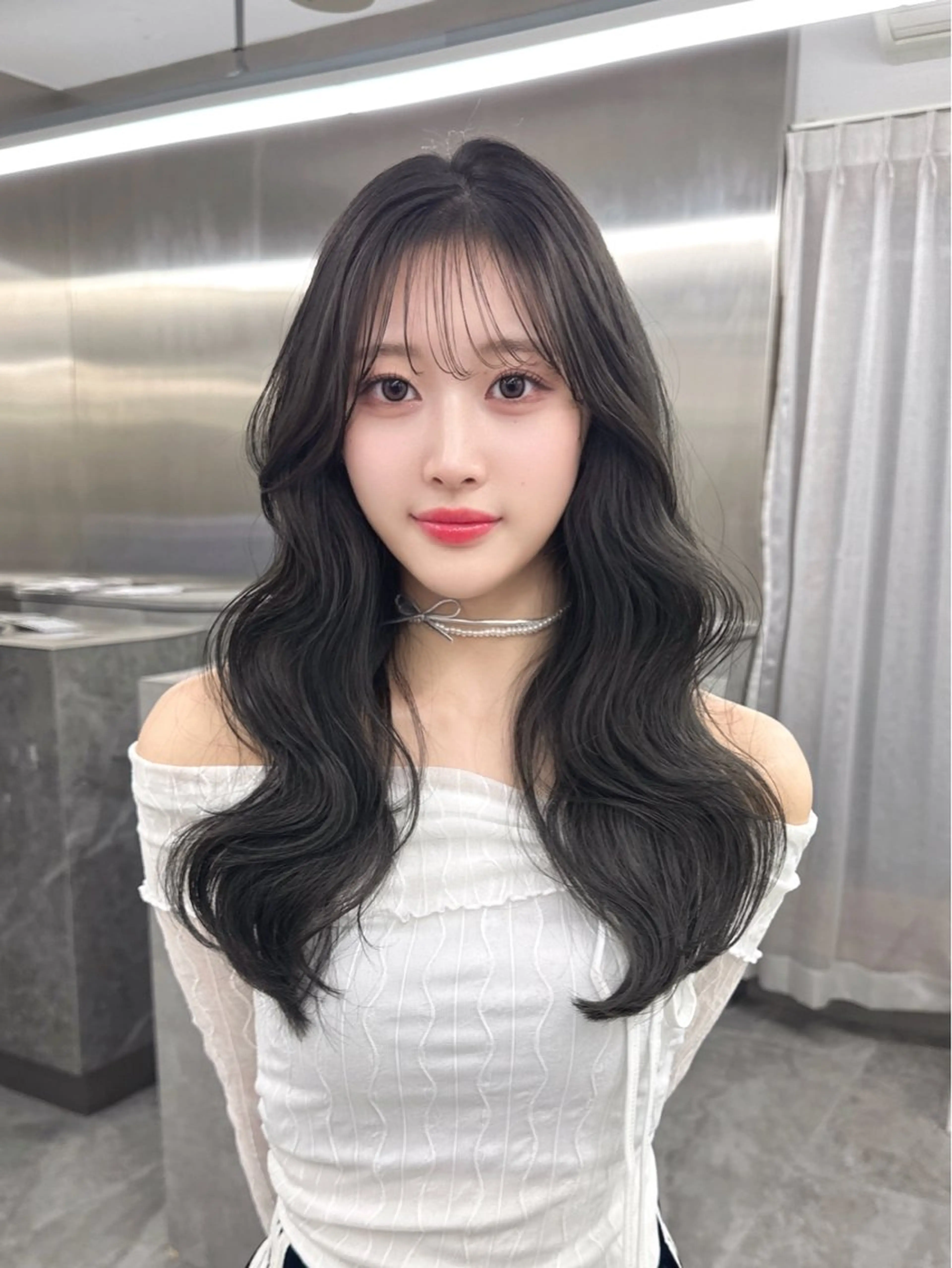 セミロング 森田 真由香のヘアスタイル