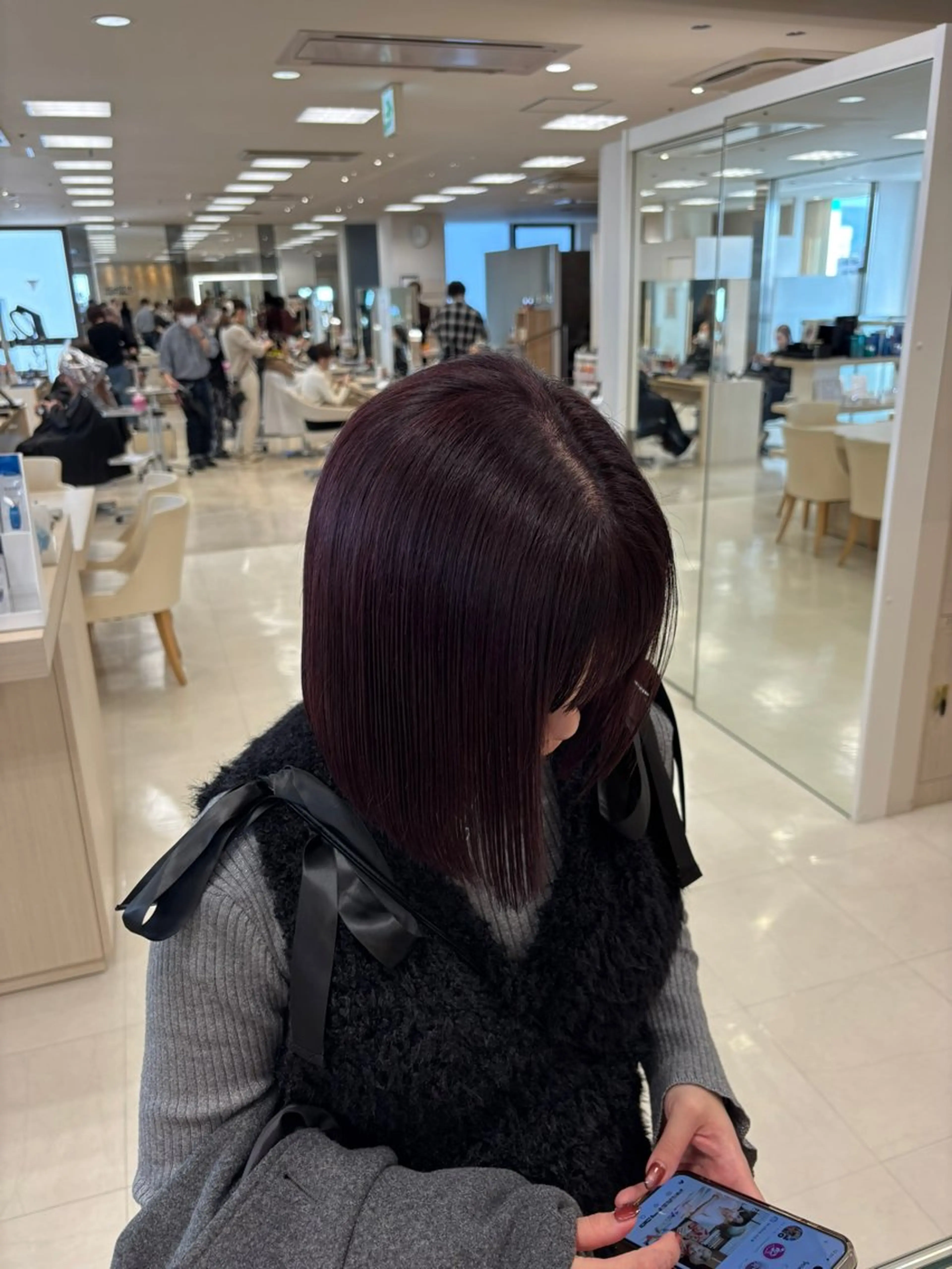 カラー 🎀暖色カラー/透明 感カラー/ひな🎀のヘアスタイル