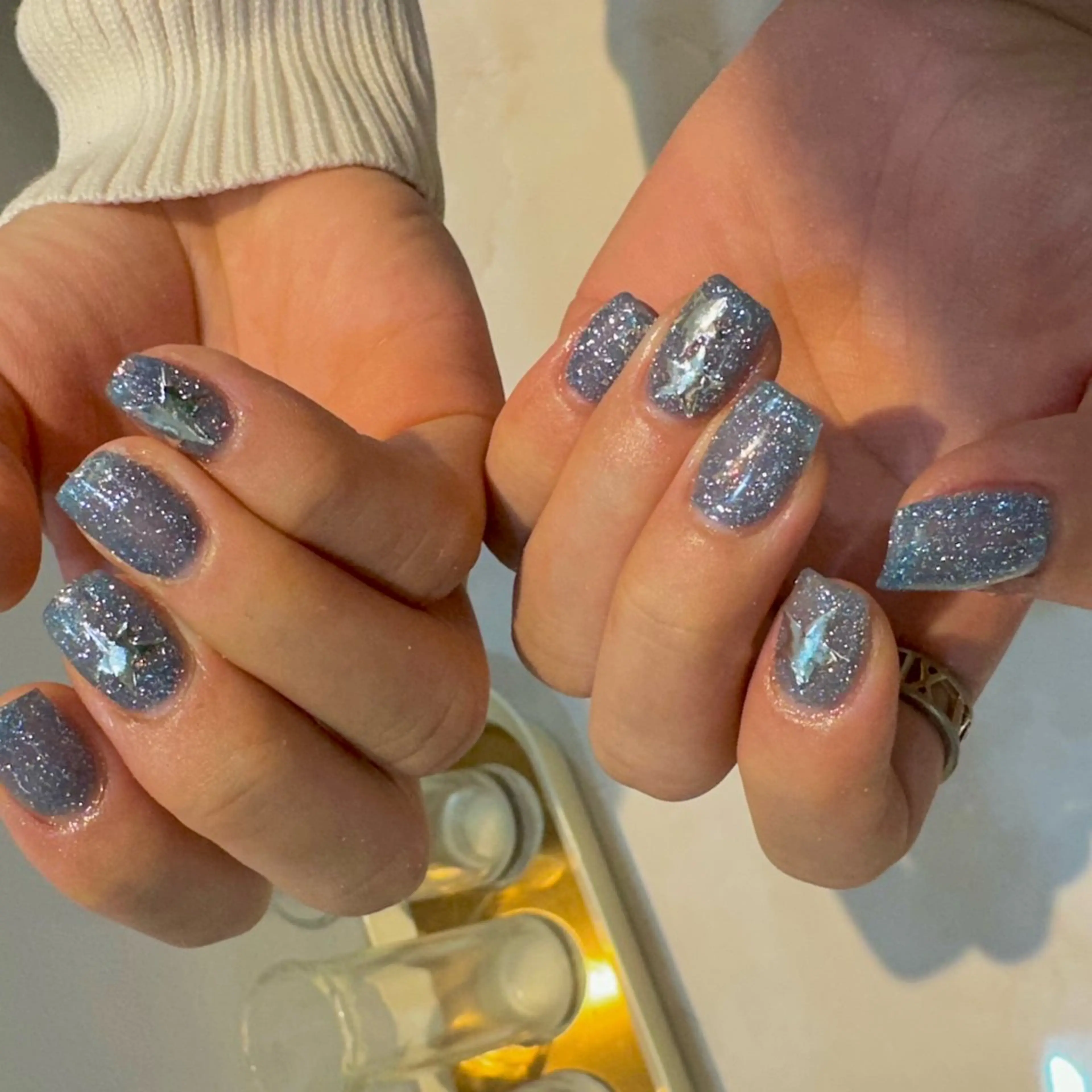 ネイル フラッシュネイル ハンドネイル fukuyasu rikaのネイルデザイン