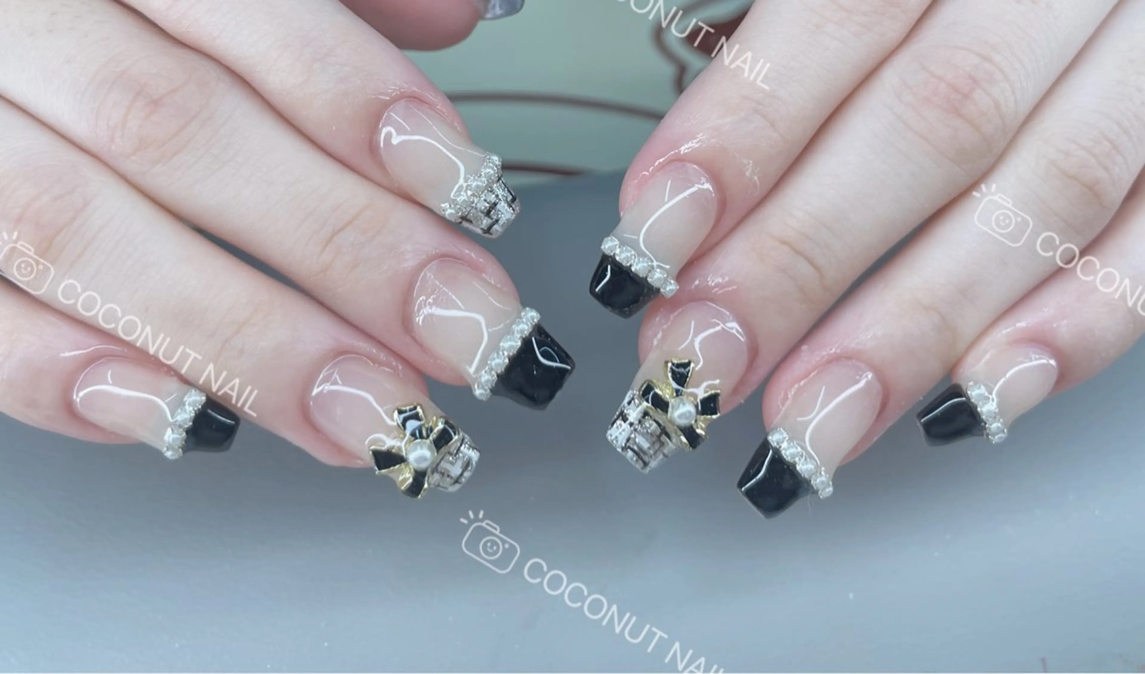 ネイル ハンドネイル 神田 ココナッツのネイルデザイン