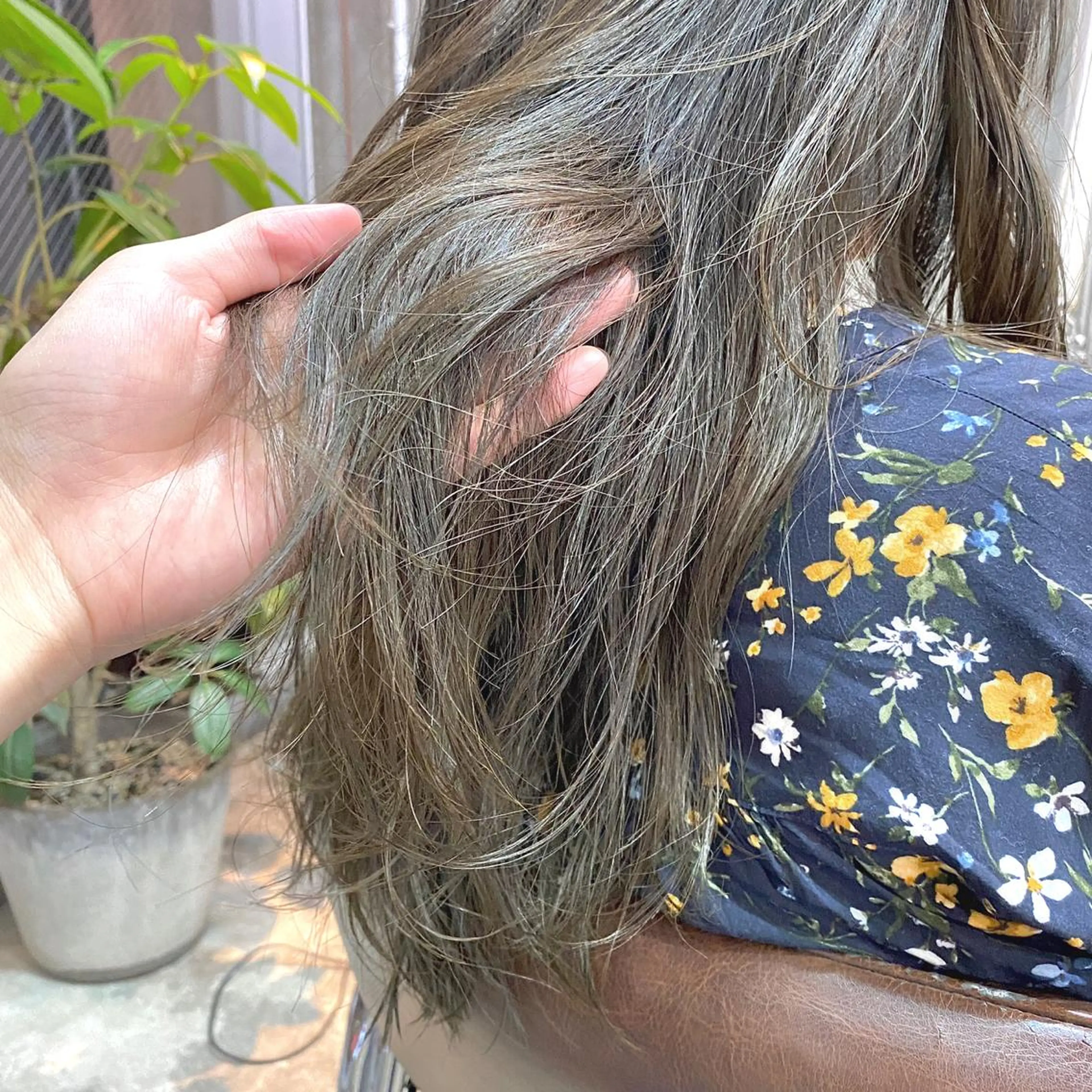 セミロング カラー ヘアアレンジ カット ヘアカラー トリートメント ヘッドスパ 【ダメージレス施術】 【透明感】北村 拓也のヘアスタイル