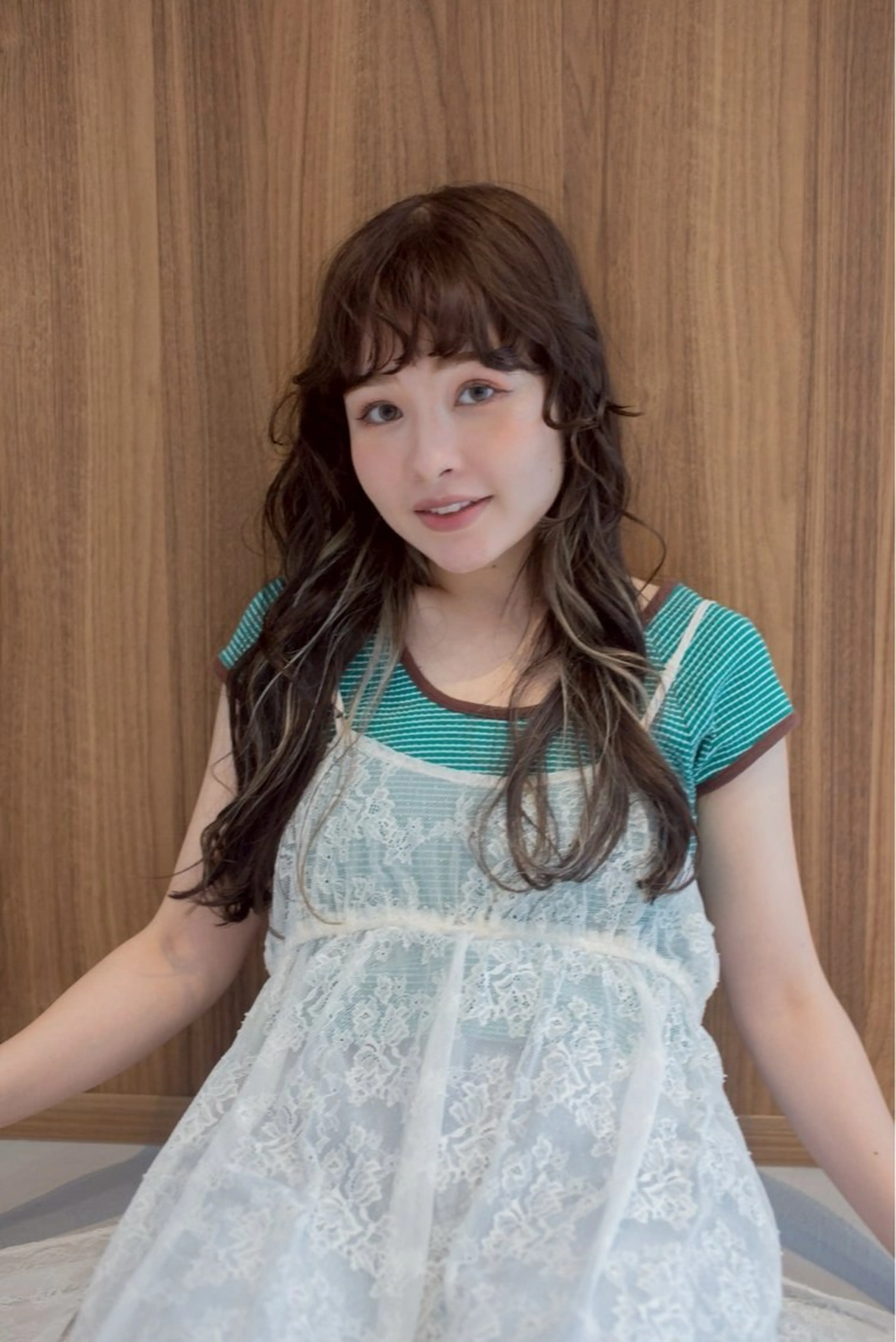 ロング ロング こやなぎ れいなのヘアスタイル