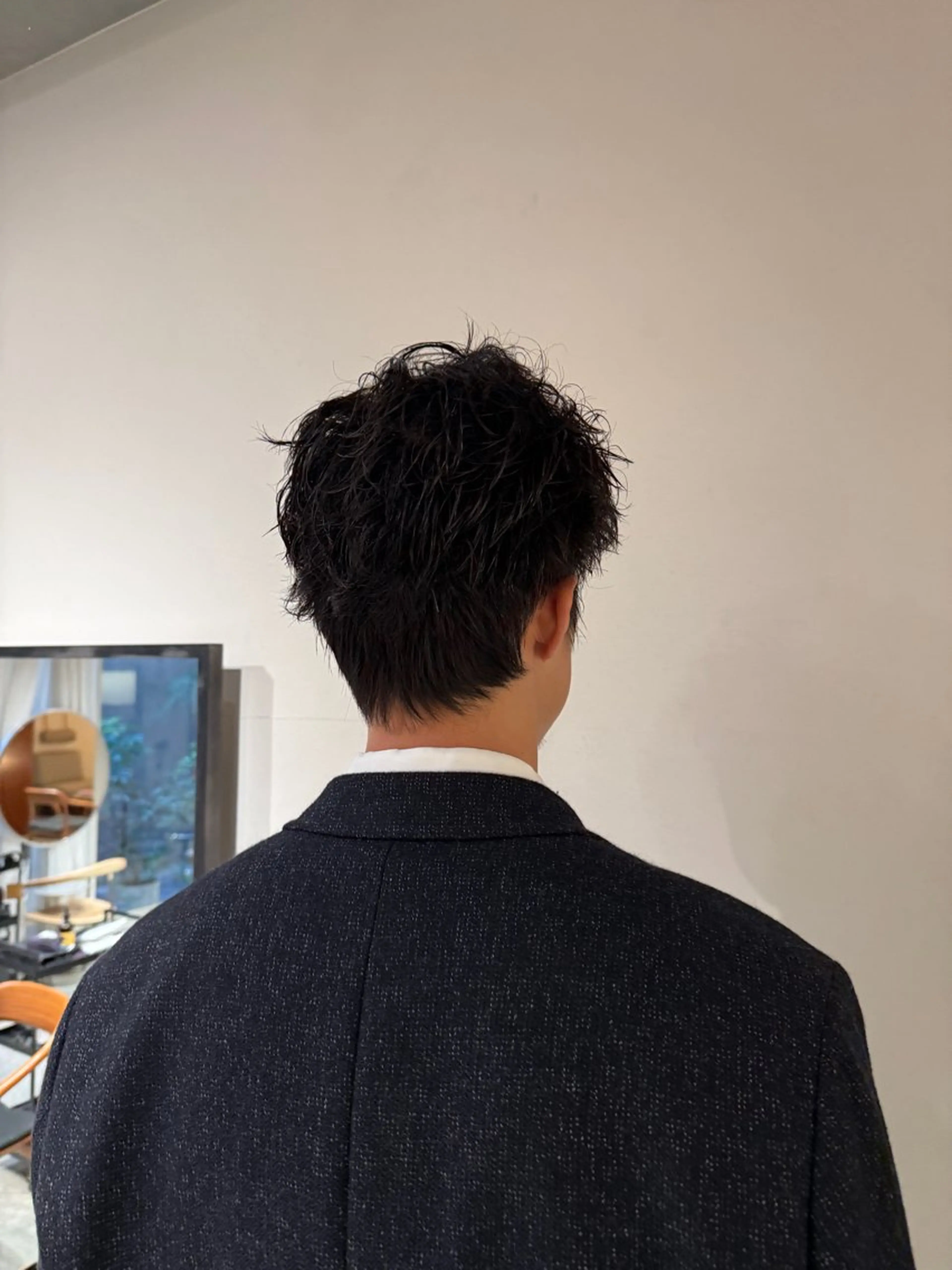ショート メンズ casi所属・メンズパーマ／ボブ 星本広海のヘアスタイル
